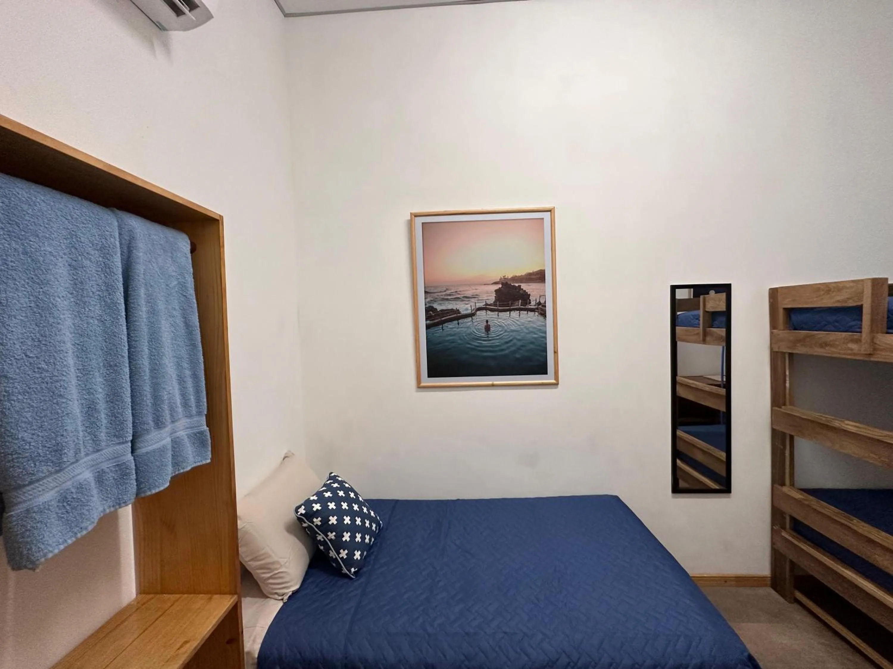 Bed in Hotel Michanti