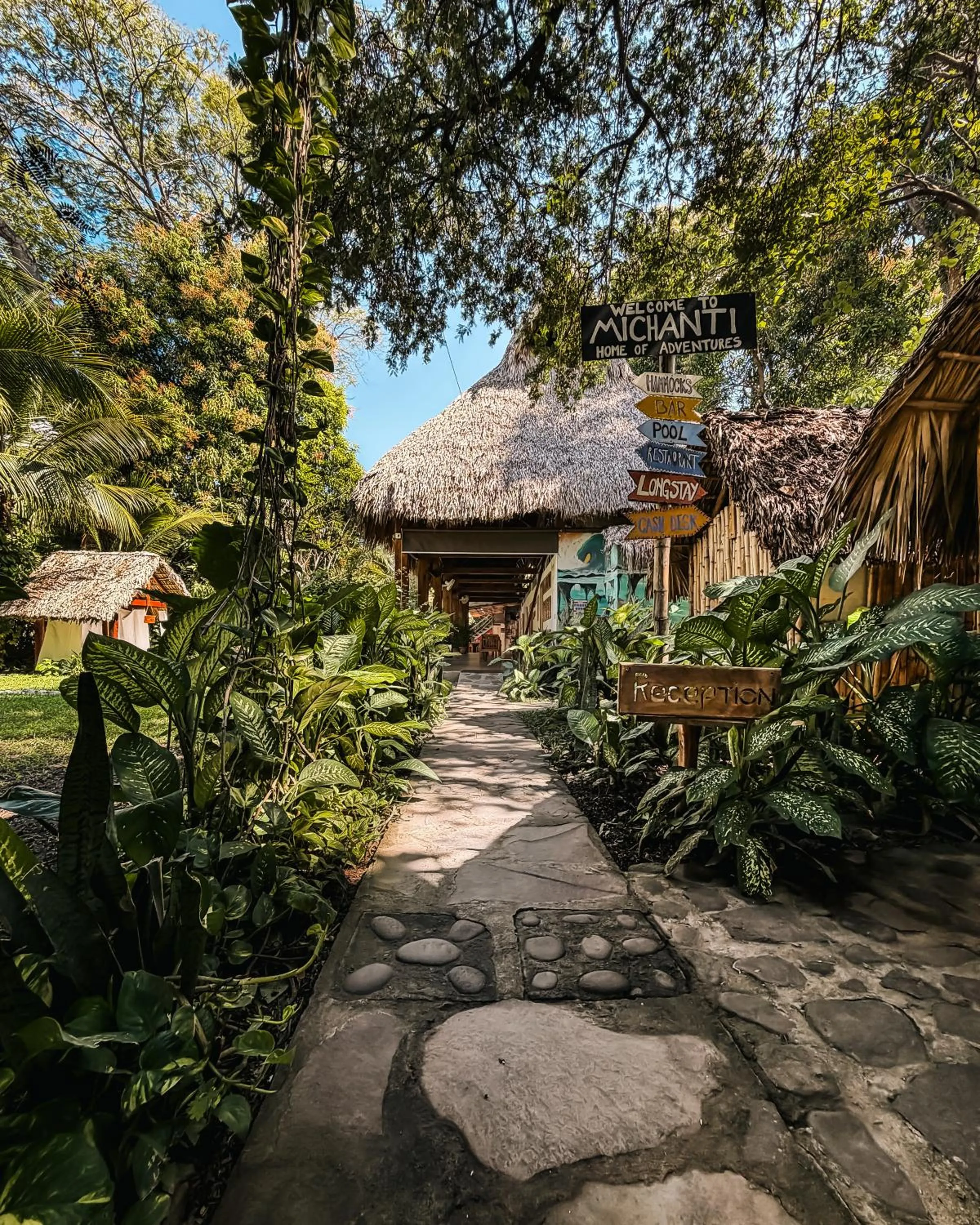 Garden in Hotel Michanti