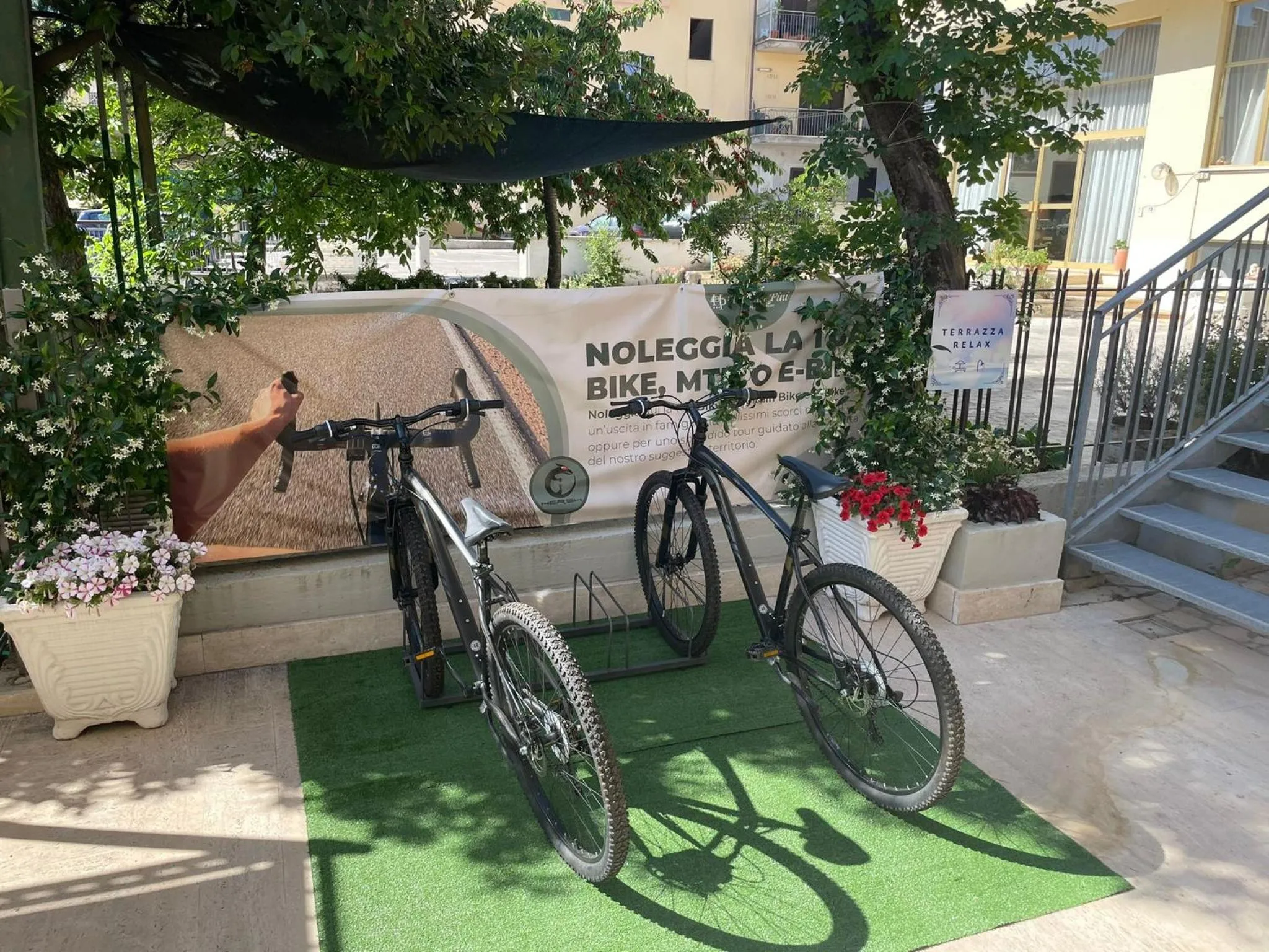 Cycling in Hotel Dei Pini