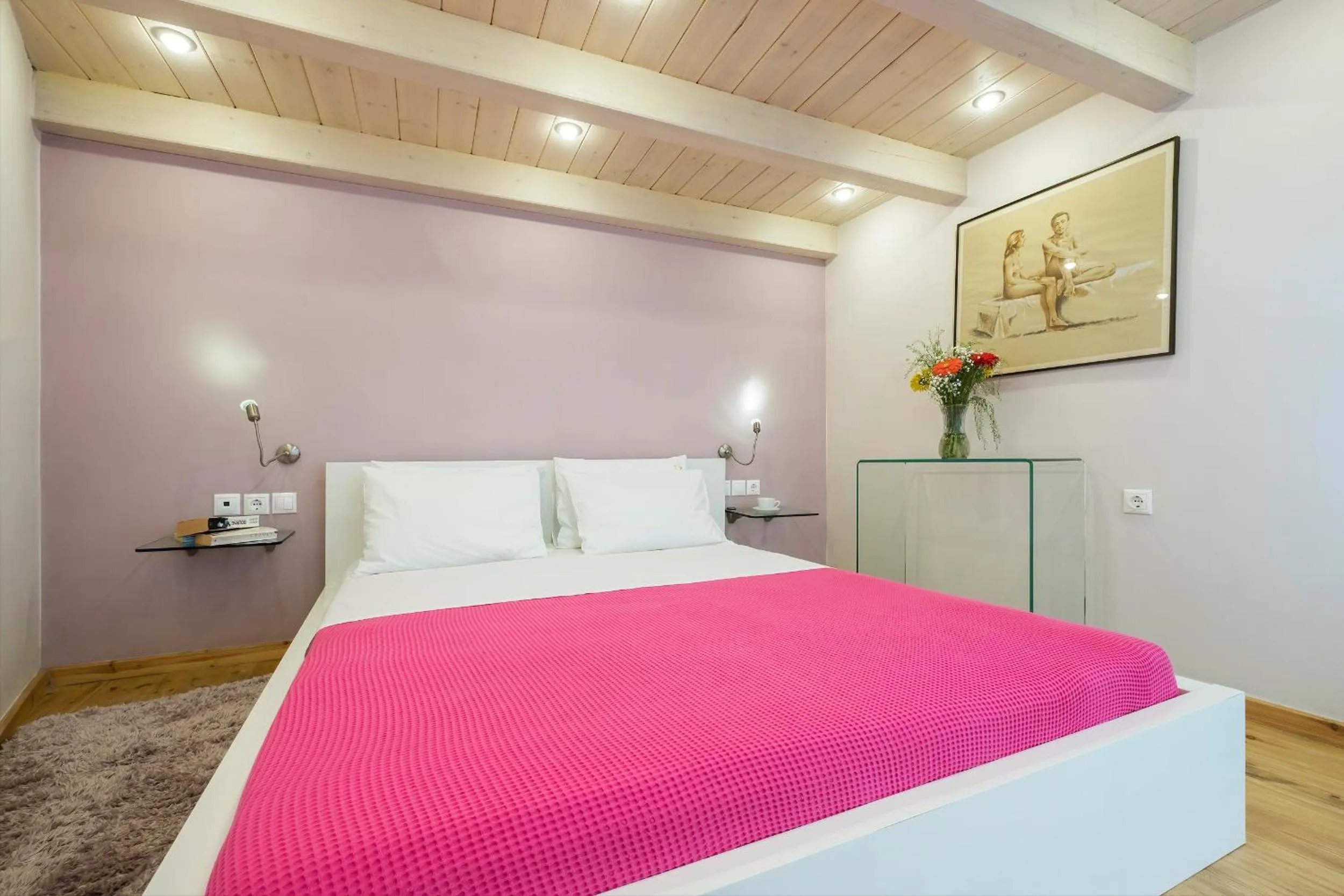 Bed in Boutique Hotel Fortino