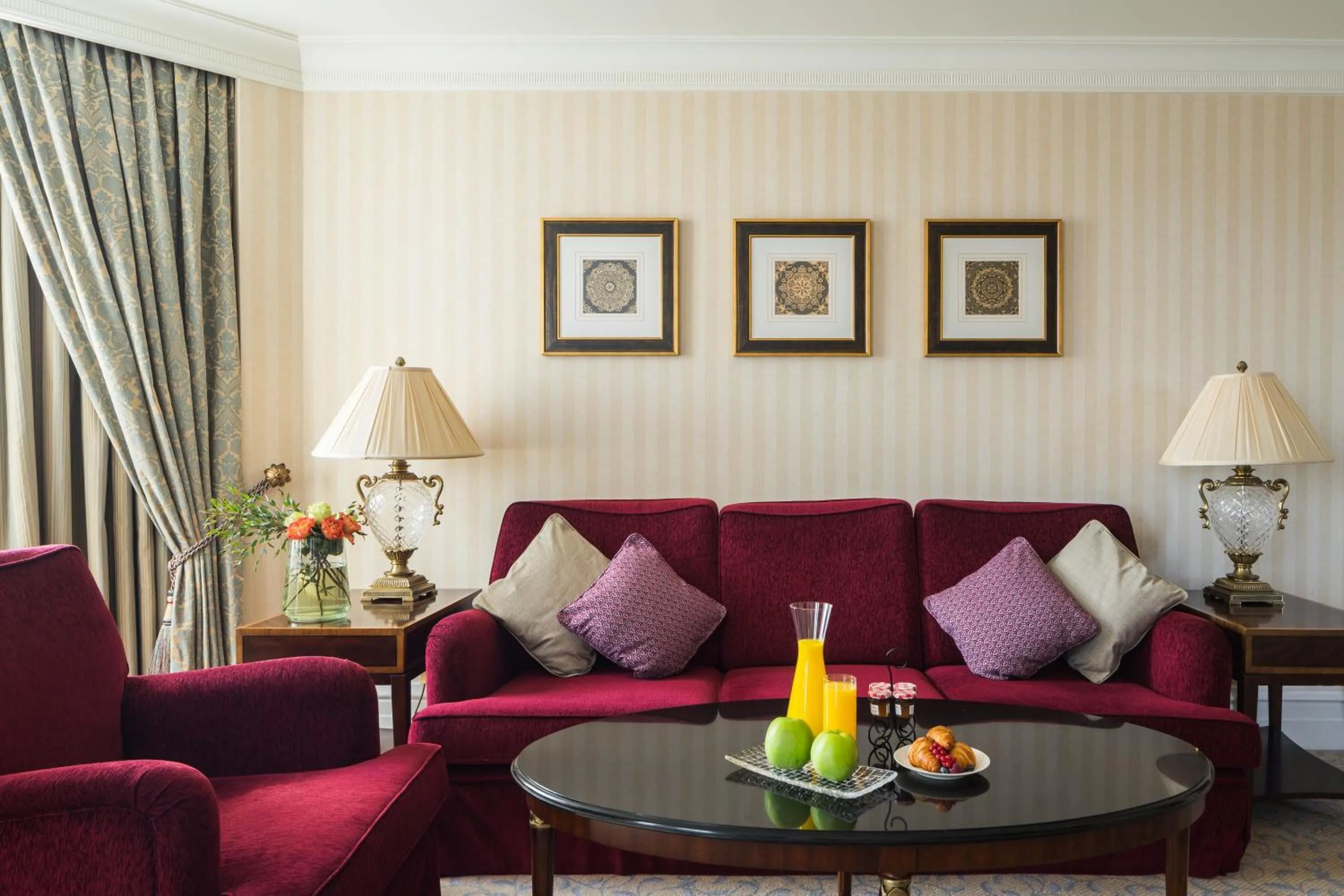 Living room in InterContinental - Kyiv by IHG