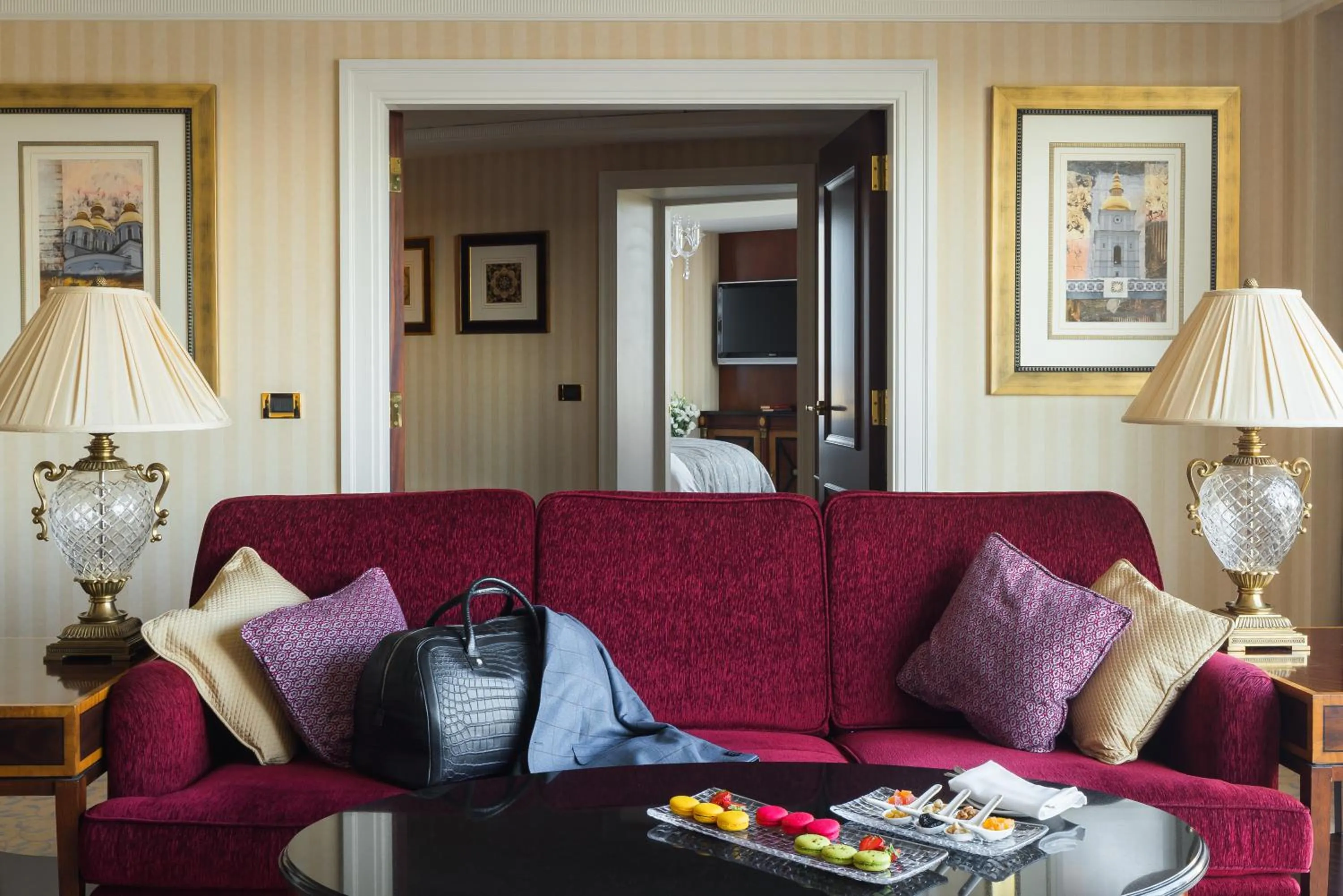 Living room in InterContinental - Kyiv by IHG