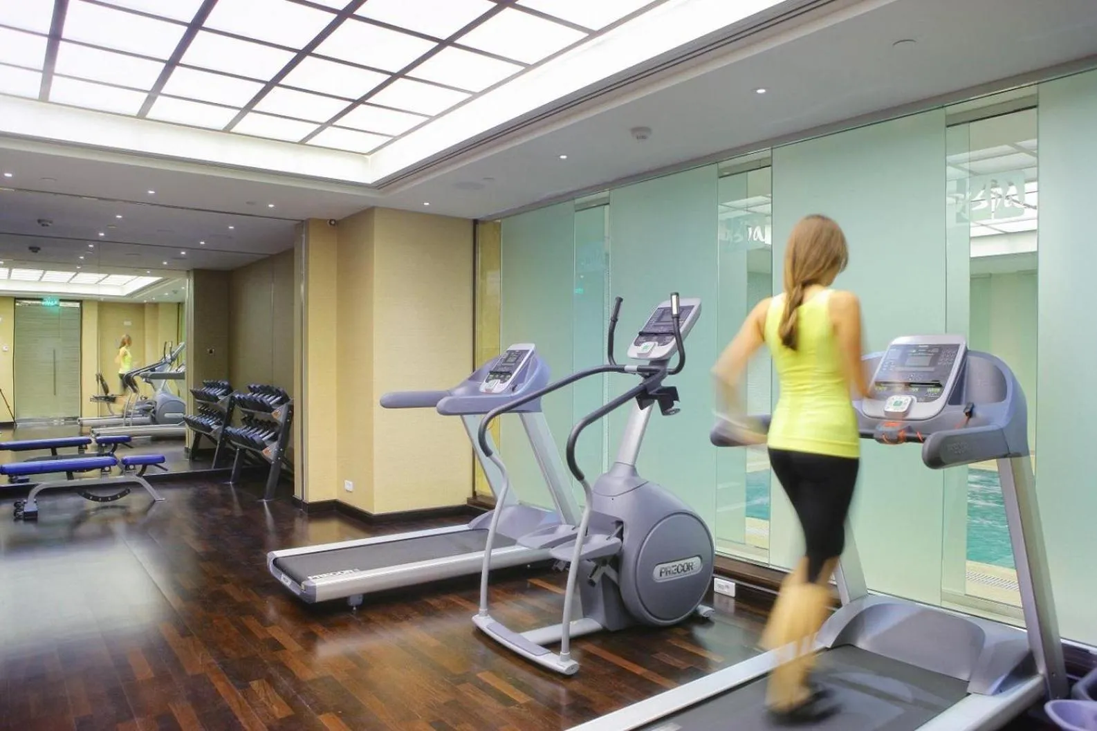 Fitness centre/facilities in InterContinental - Kyiv by IHG