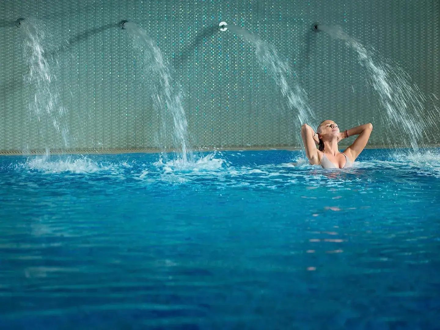 Swimming pool in InterContinental - Kyiv by IHG Swimming pool in InterContinental - Kyiv by IHG