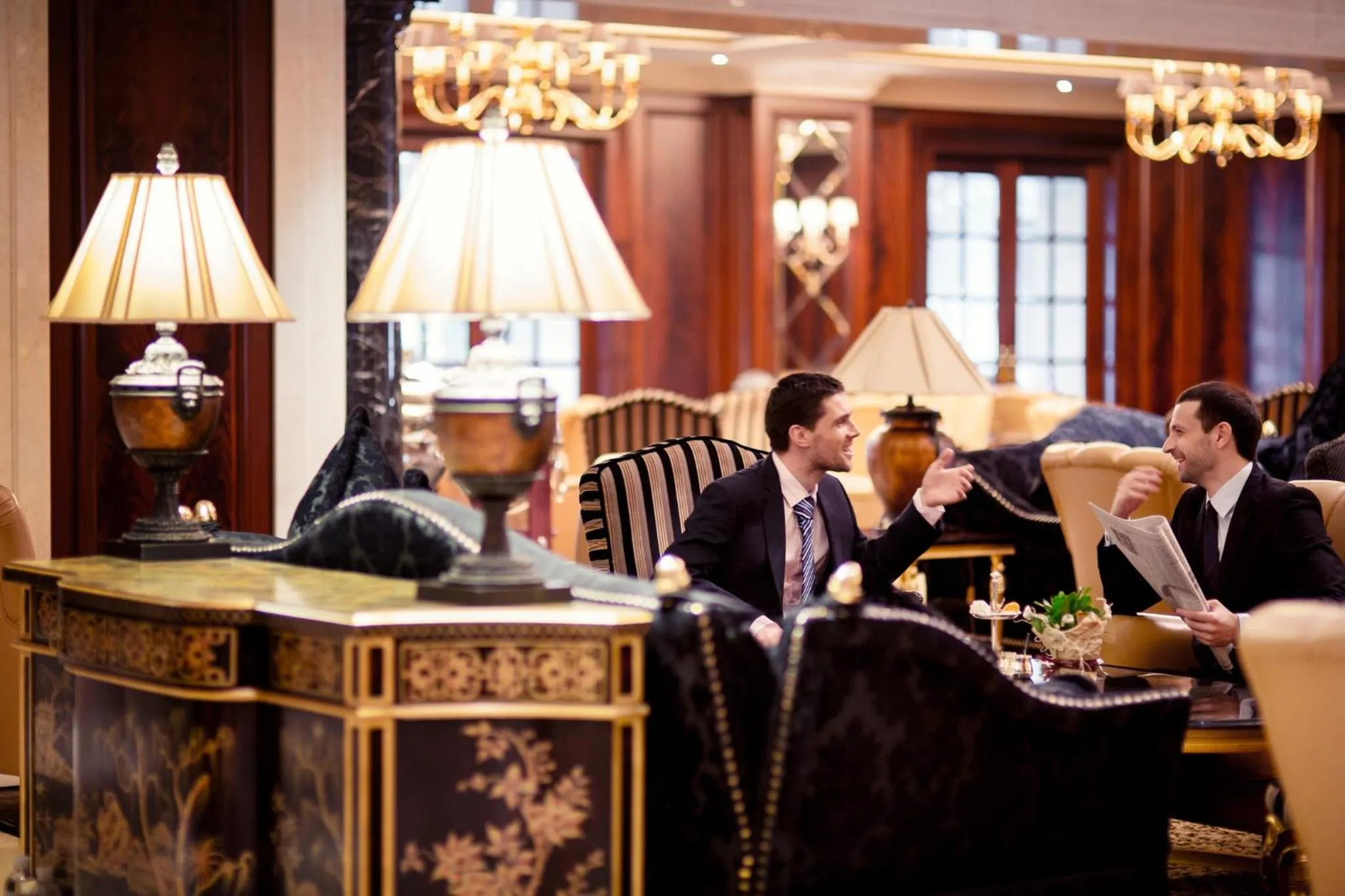 Lounge or bar in InterContinental - Kyiv by IHG