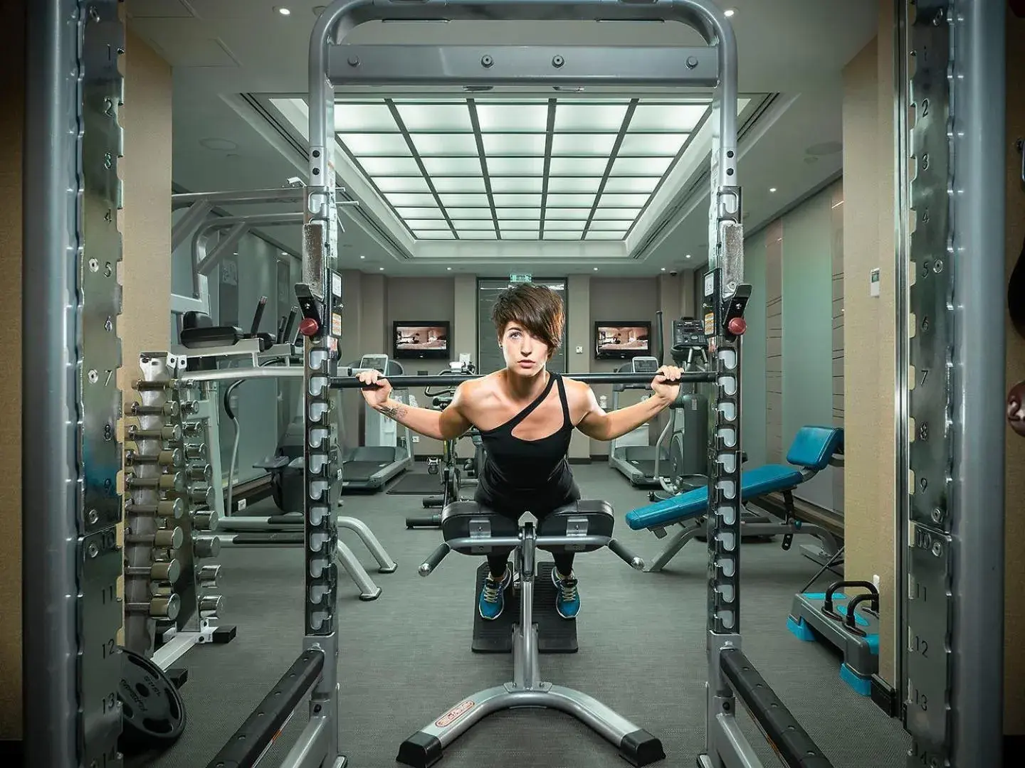 Fitness centre/facilities in InterContinental - Kyiv by IHG Fitness centre/facilities in InterContinental - Kyiv by IHG