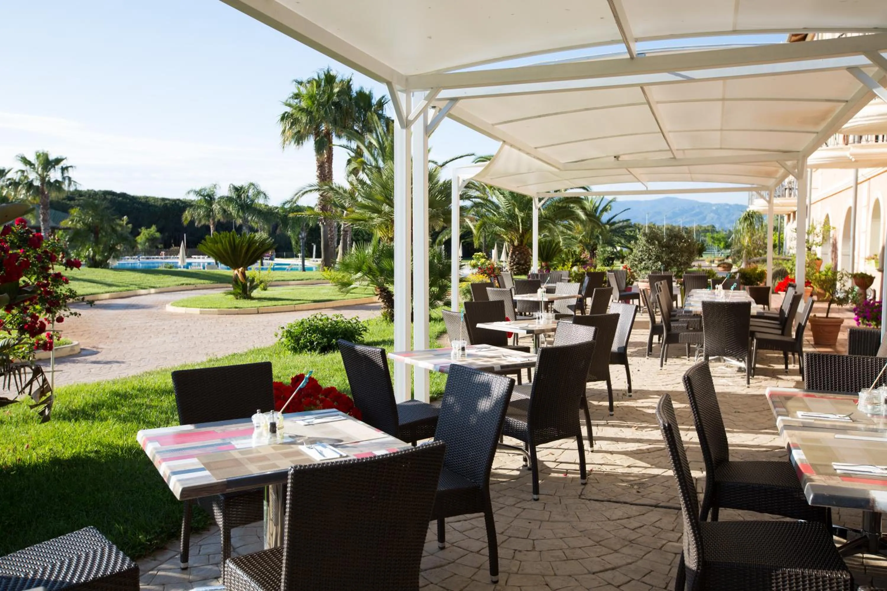 Garden view in BV Airone Resort