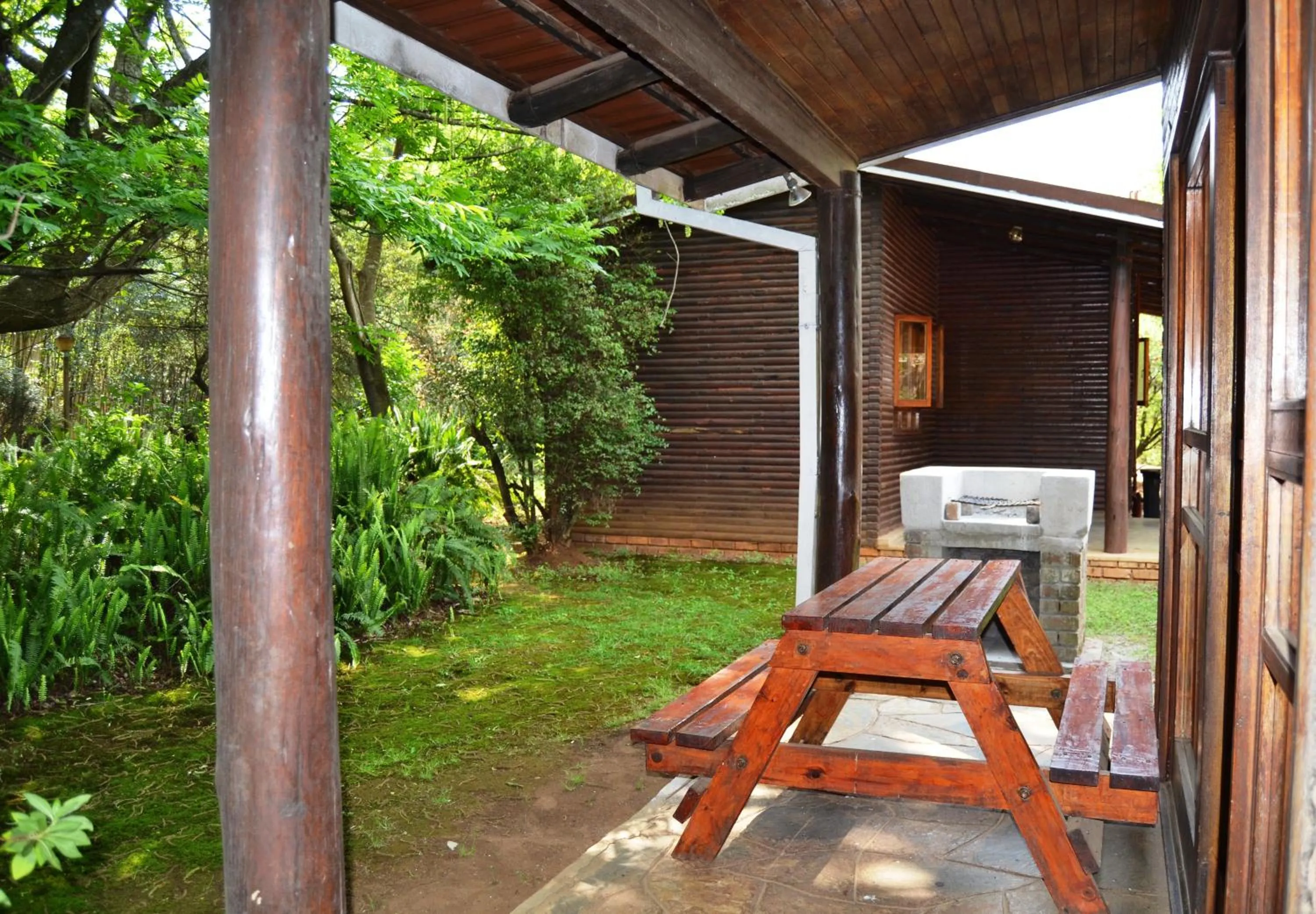Patio in Log Cabin & Settlers Village