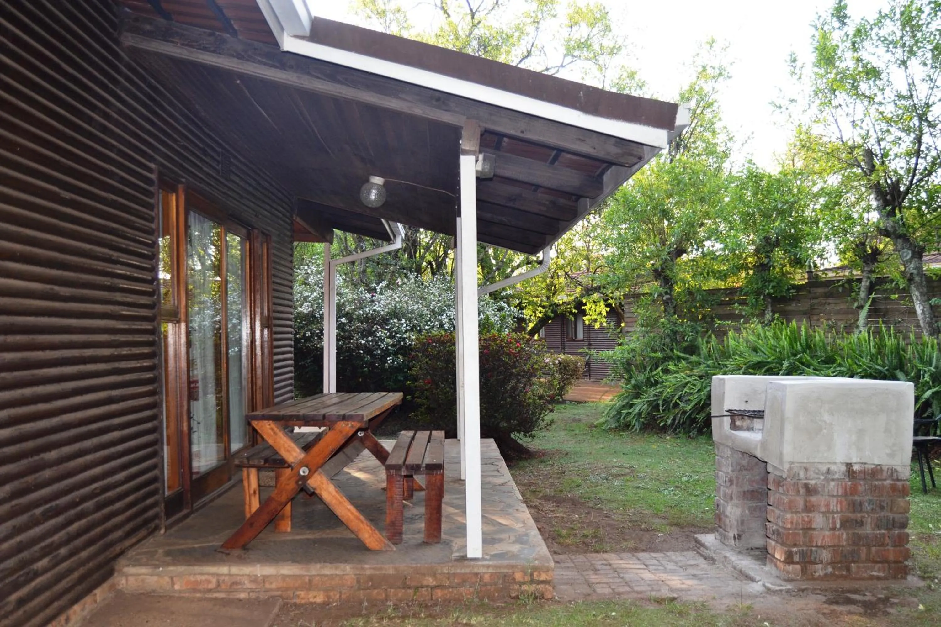 Patio in Log Cabin & Settlers Village