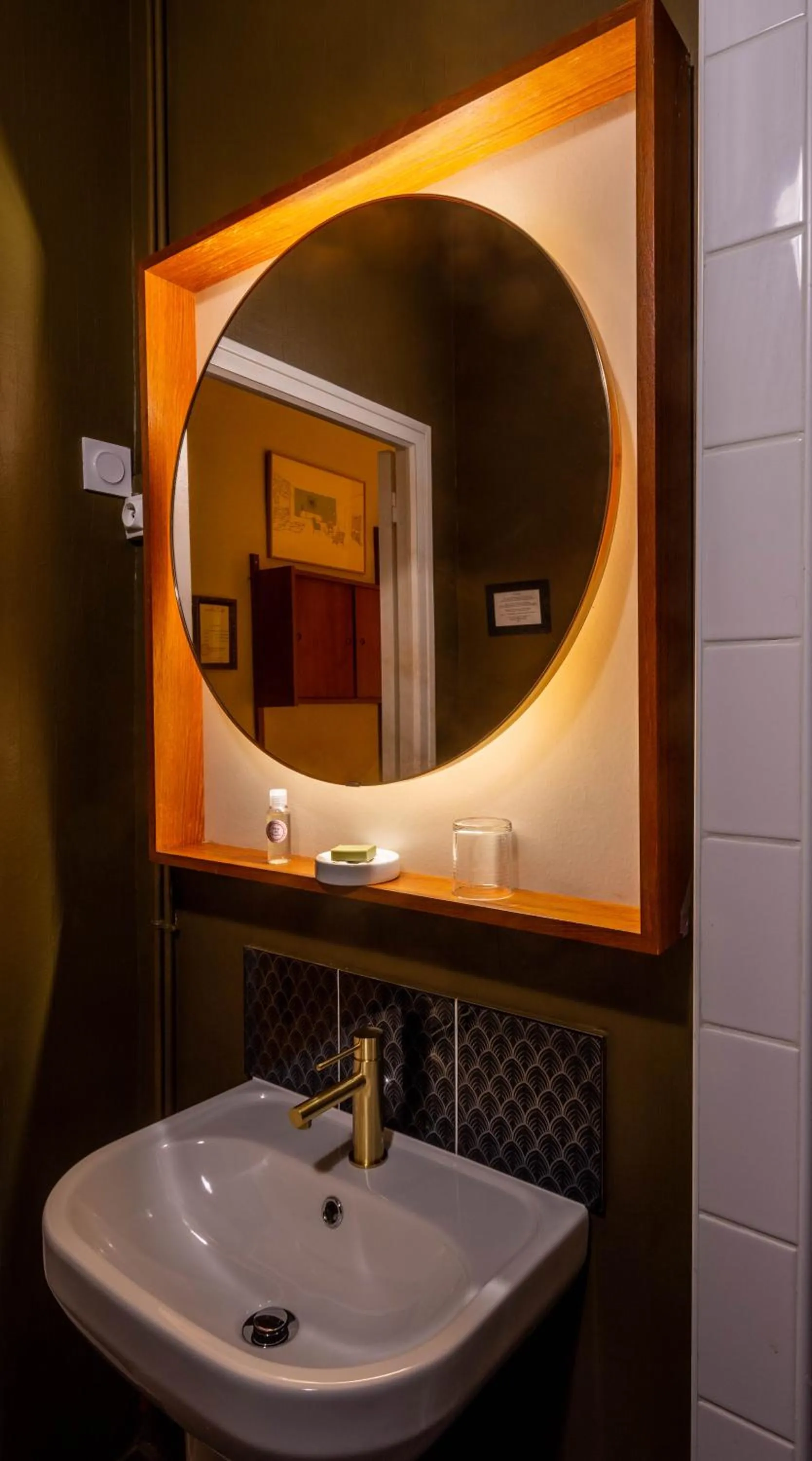 Bathroom in Hotel Auberge des Remparts