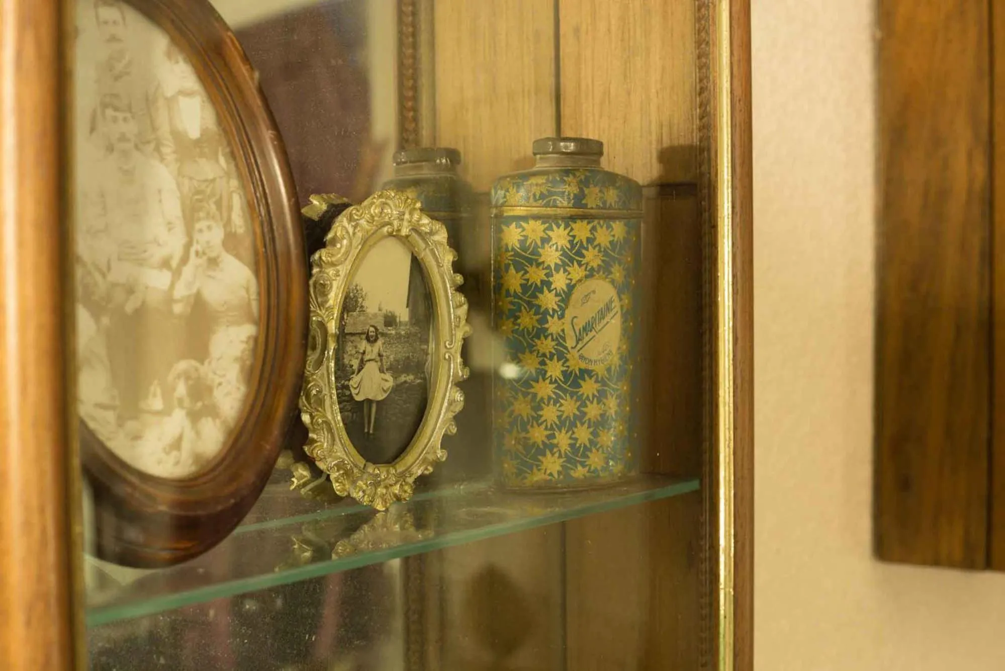 Decorative detail in Hotel Auberge des Remparts