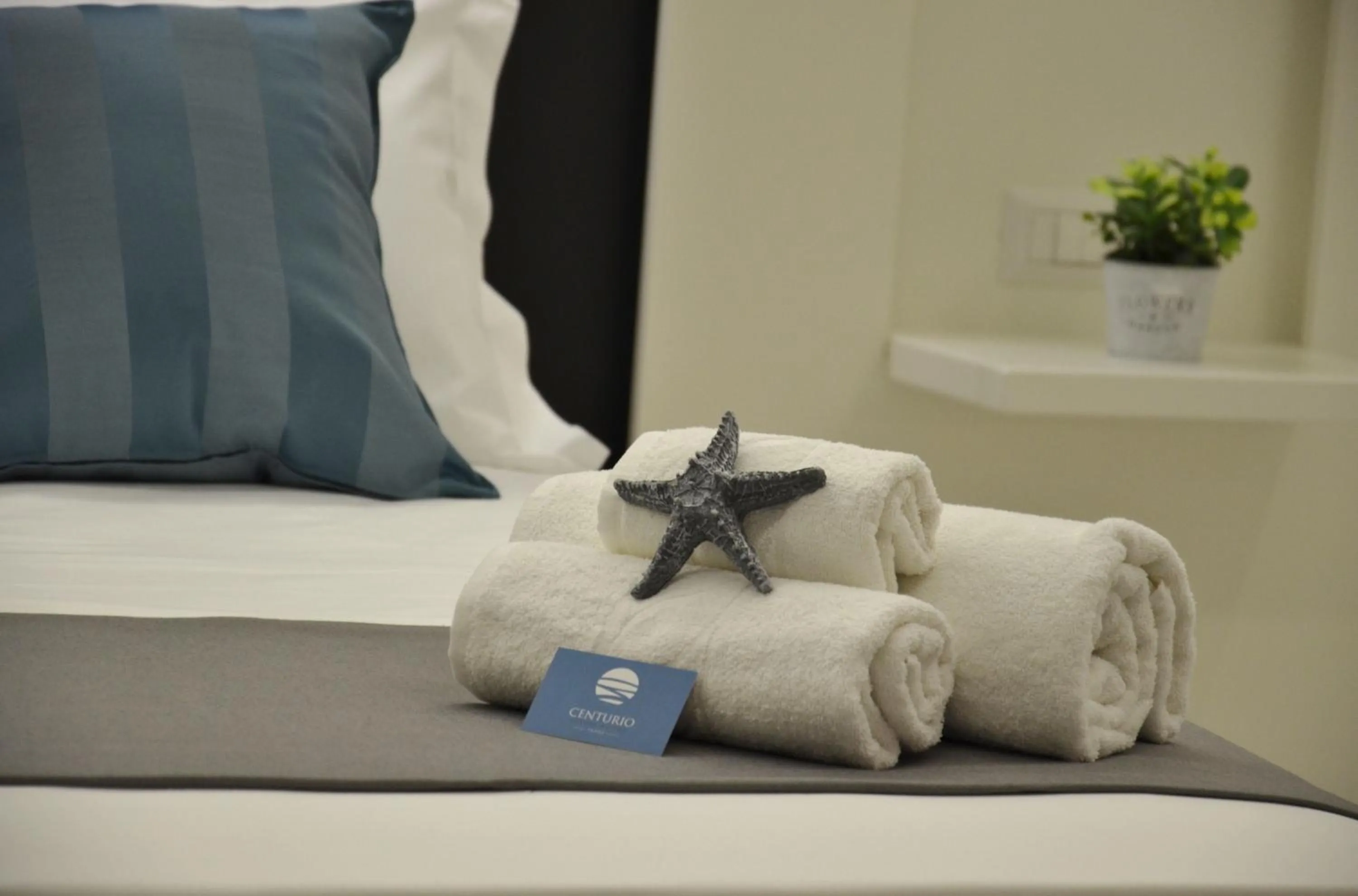 Bed in Centurio luxury rooms