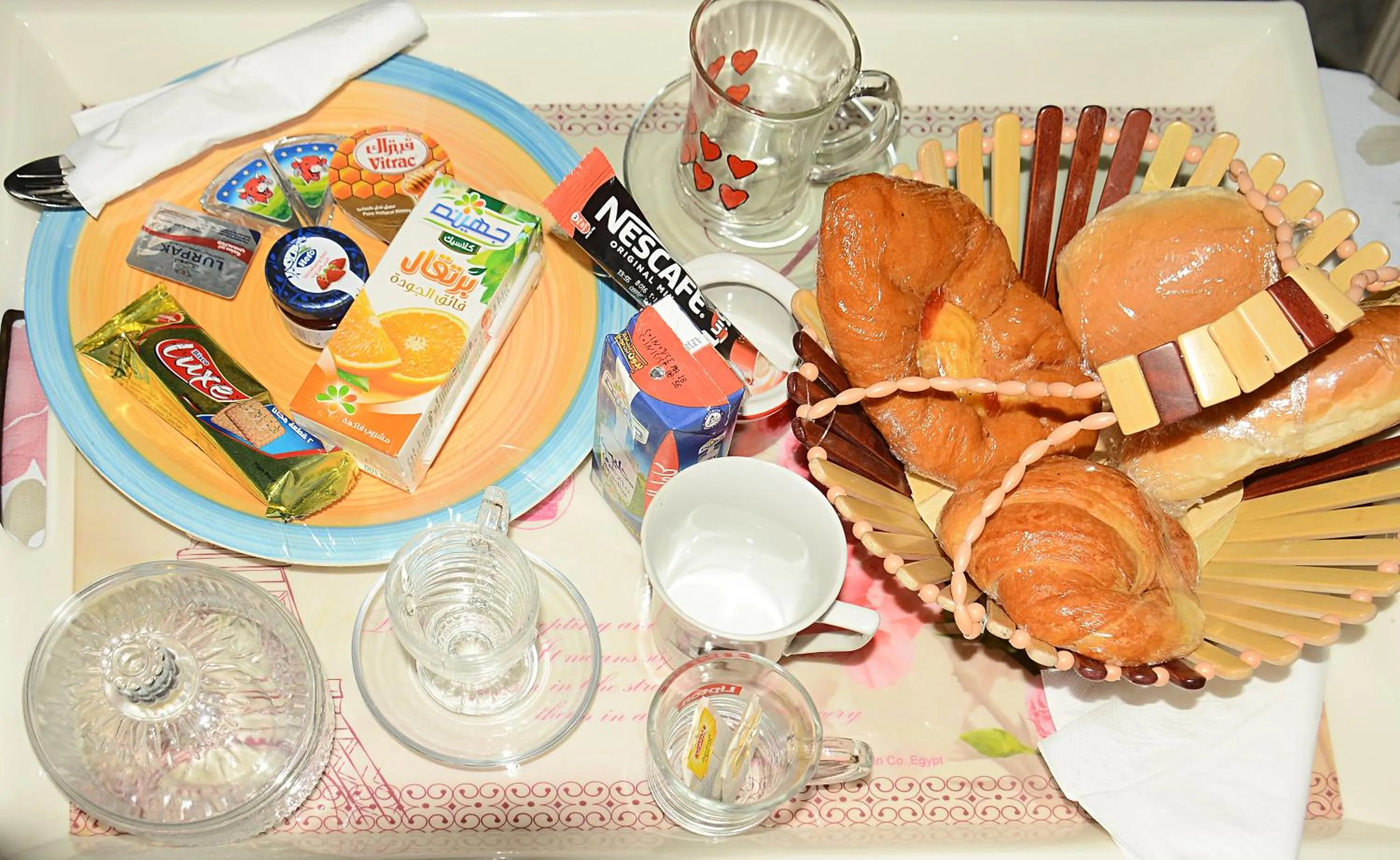 Breakfast in City Hostel