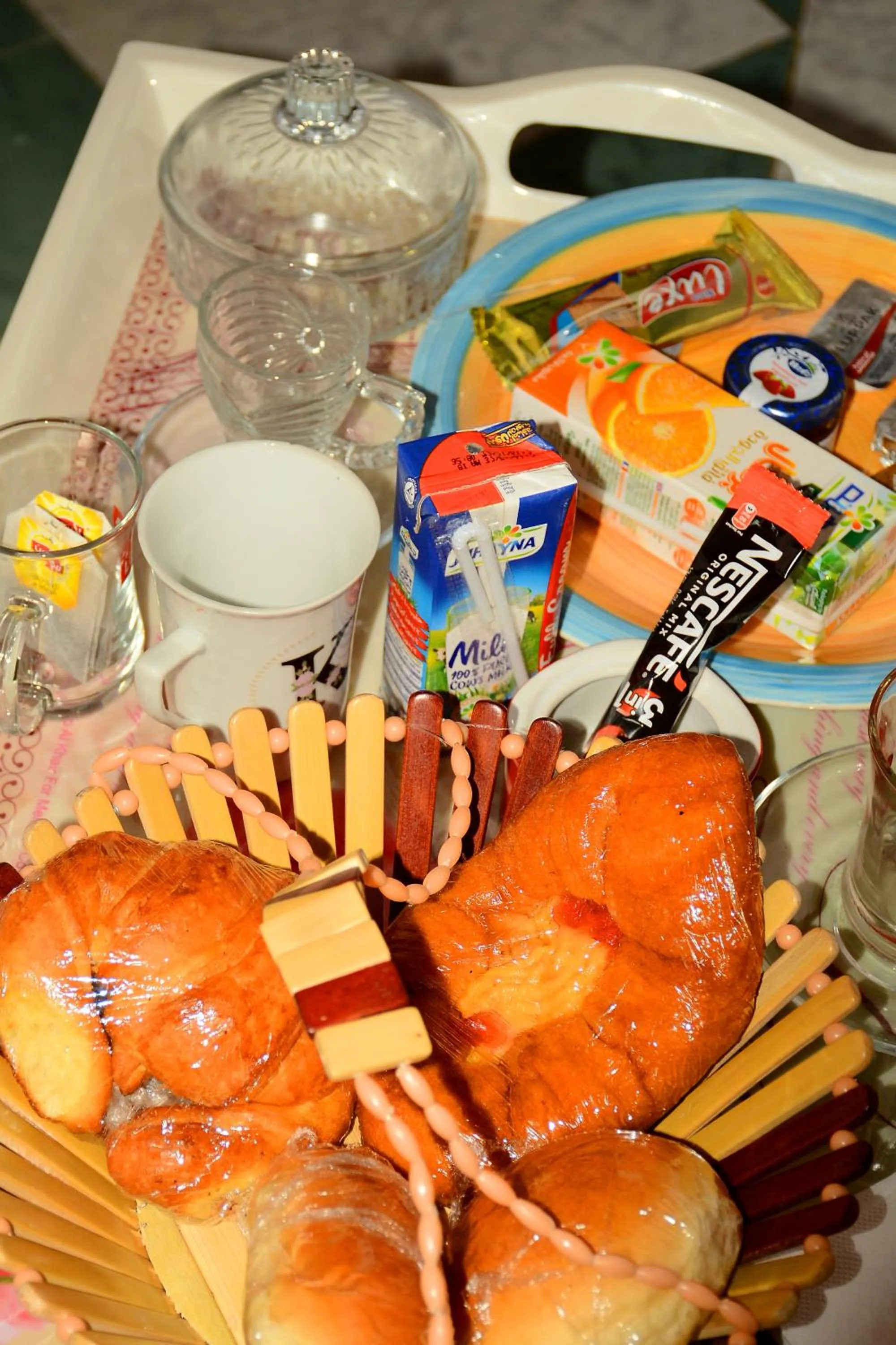 Breakfast in City Hostel