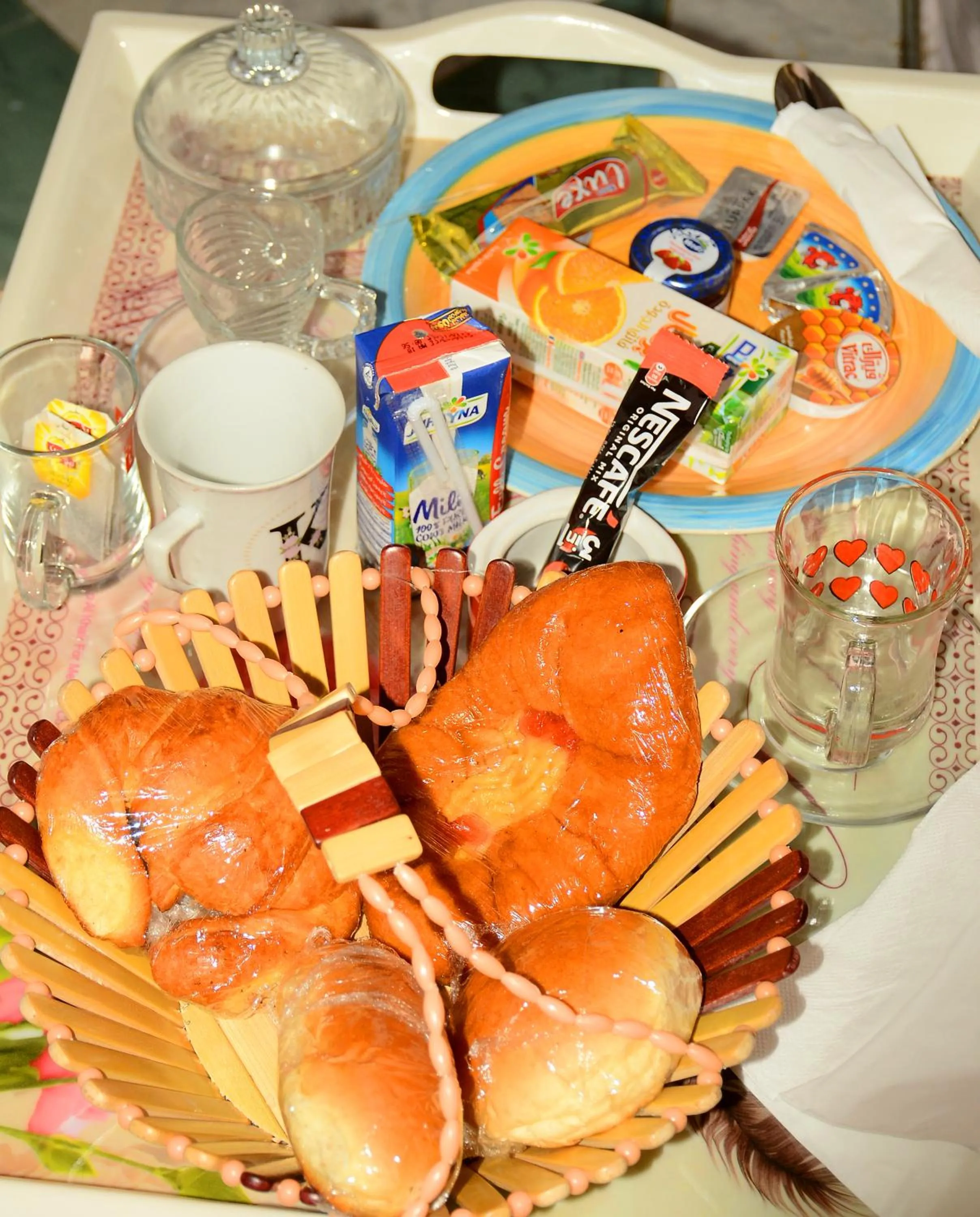 Breakfast in City Hostel