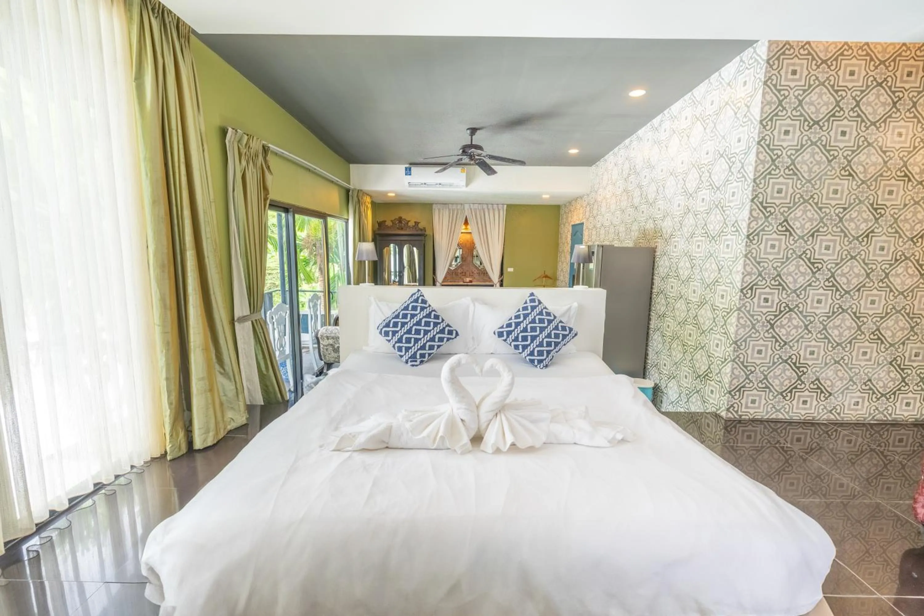 Bed in See Sea Villa Phuket SHA