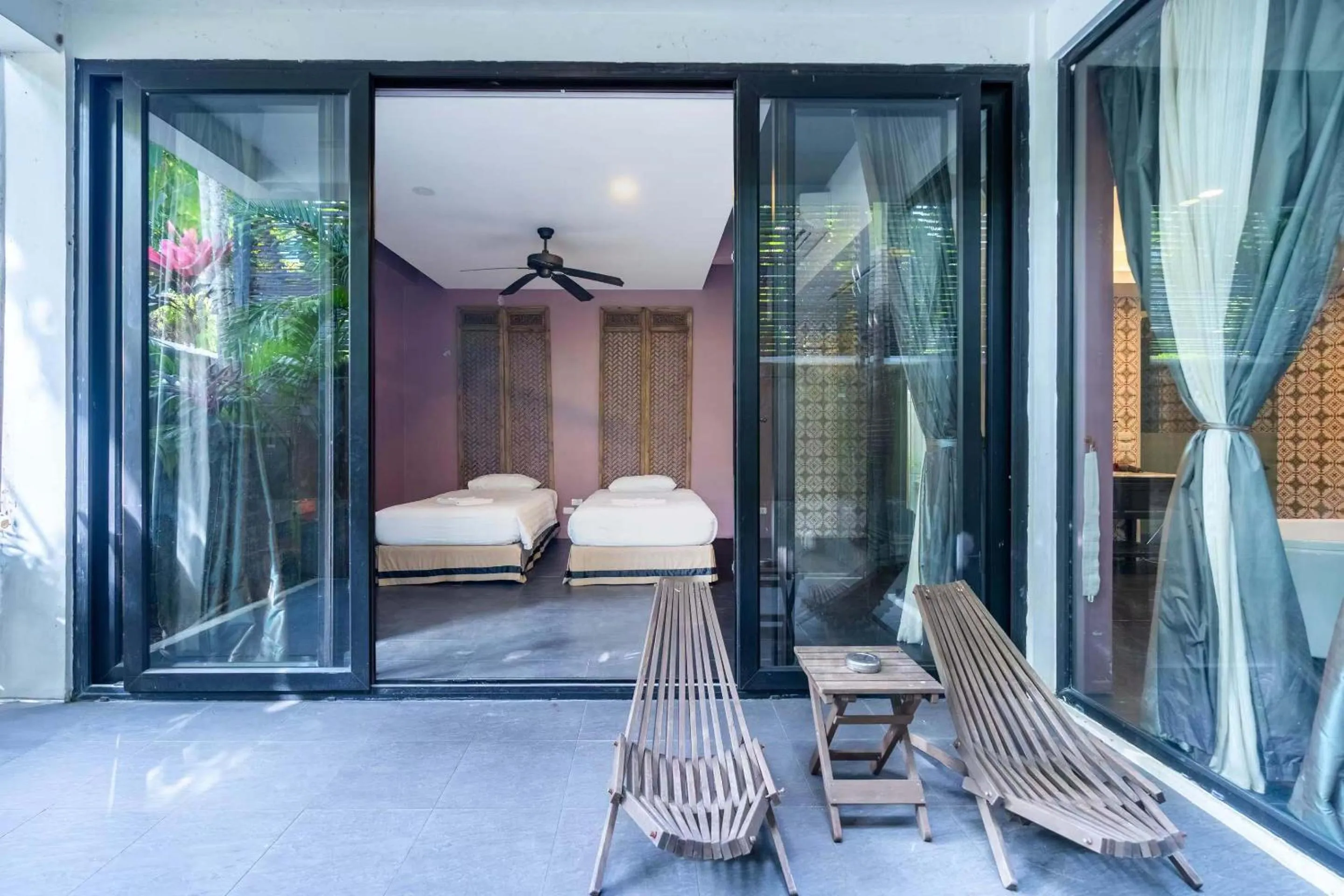 sunbed in See Sea Villa Phuket SHA