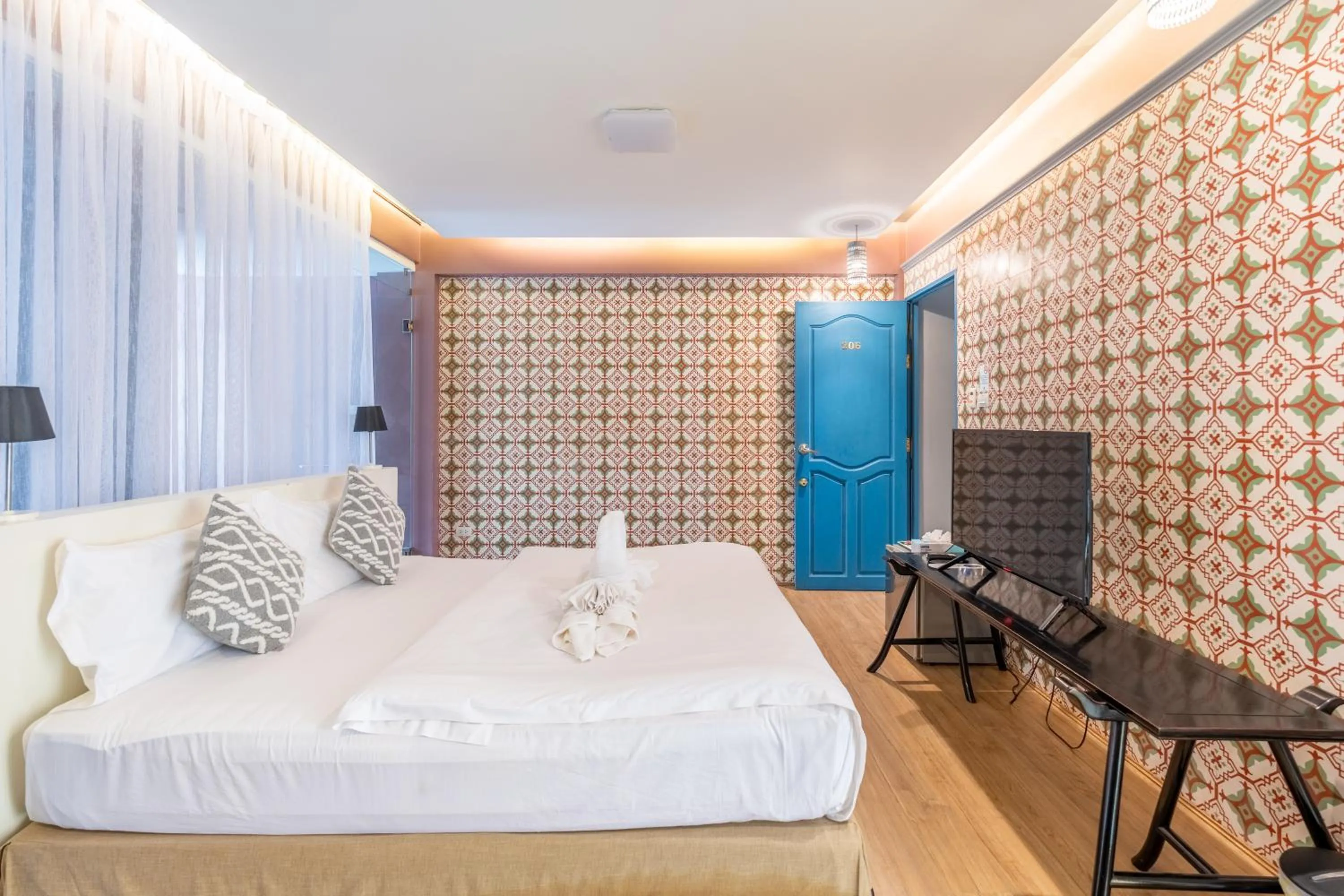 Bed in See Sea Villa Phuket SHA