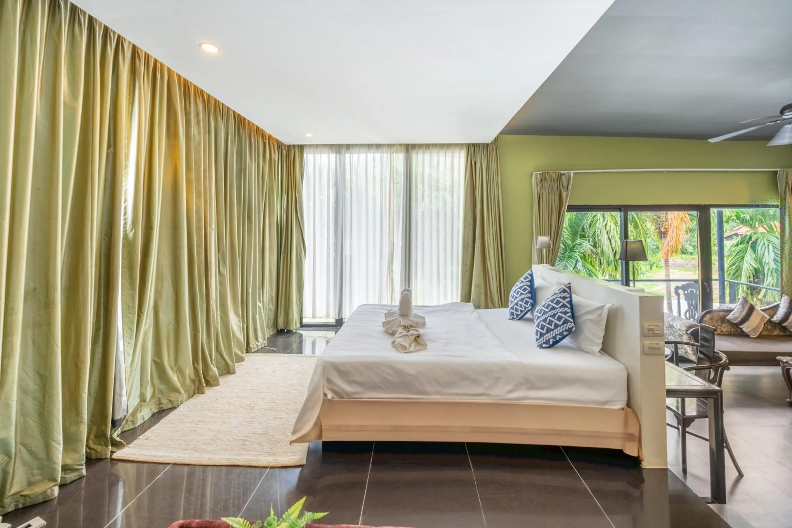 Bed in See Sea Villa Phuket SHA