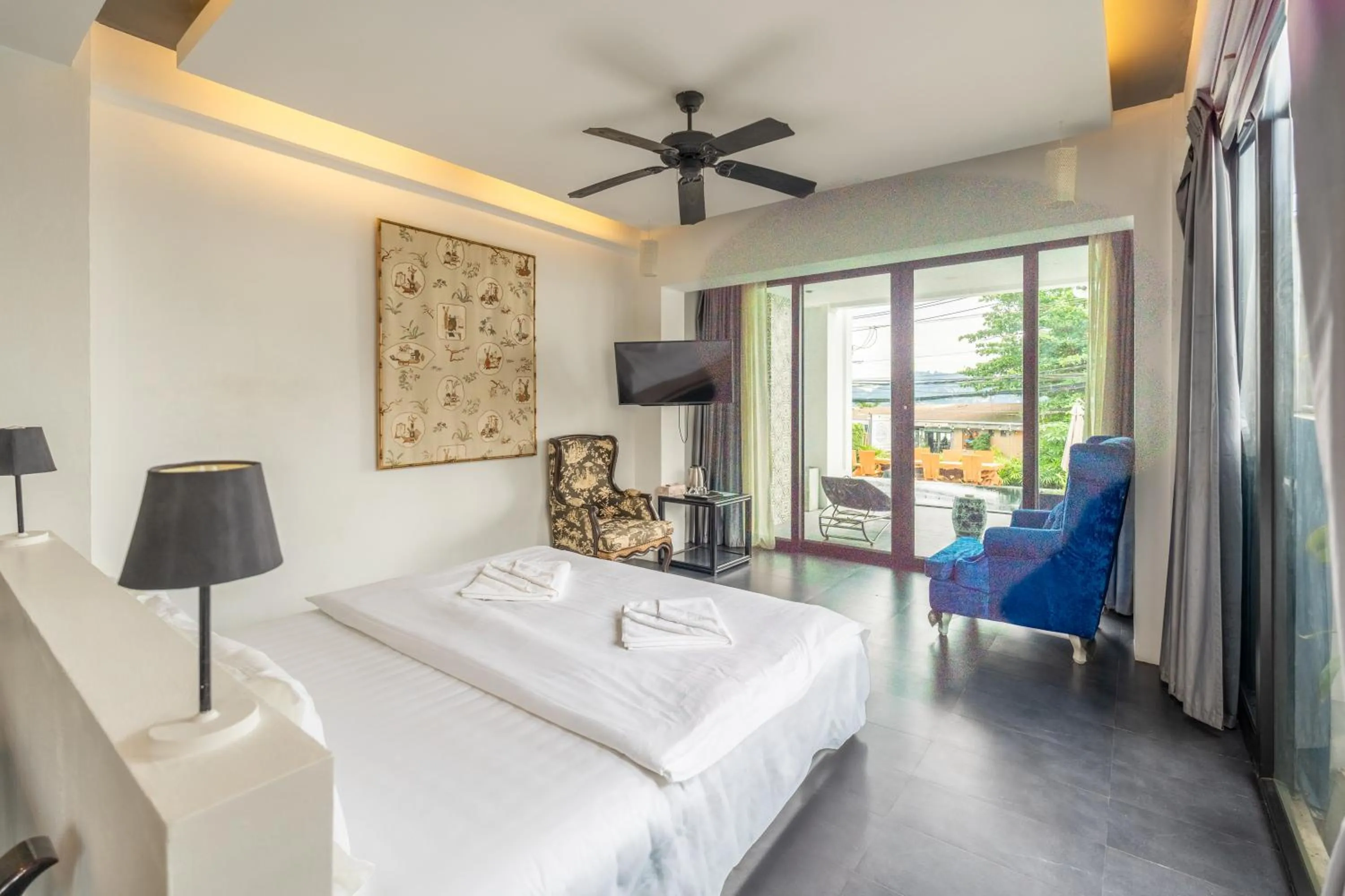 Bed in See Sea Villa Phuket SHA