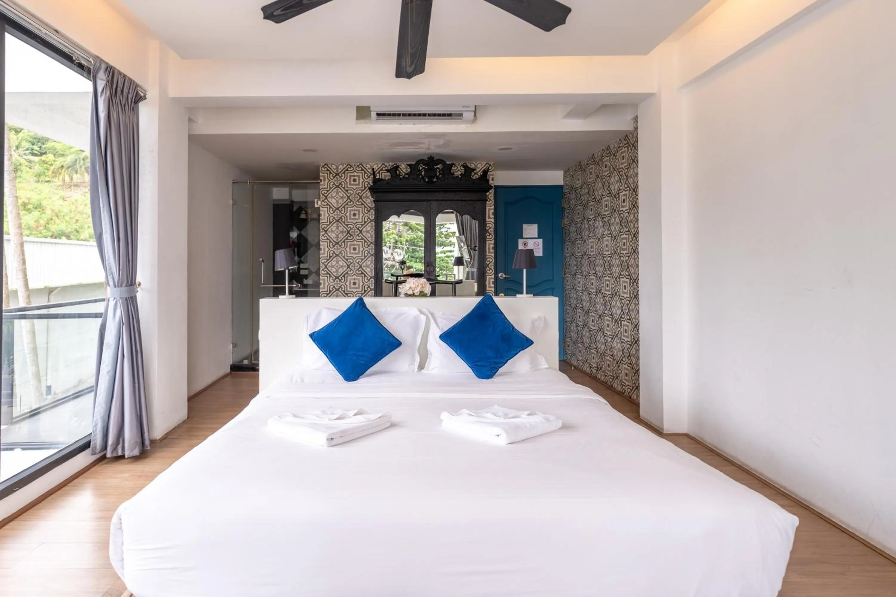 Bed in See Sea Villa Phuket SHA