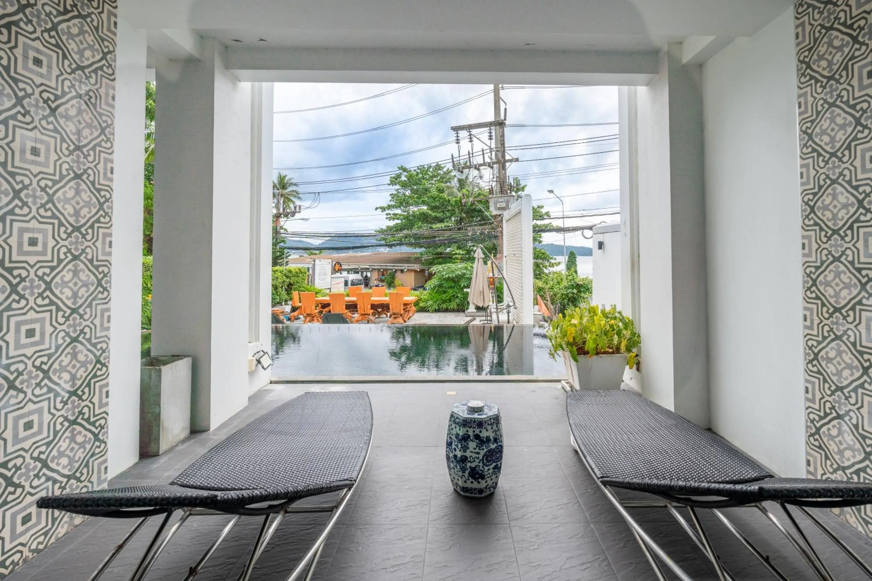 Pool view in See Sea Villa Phuket SHA