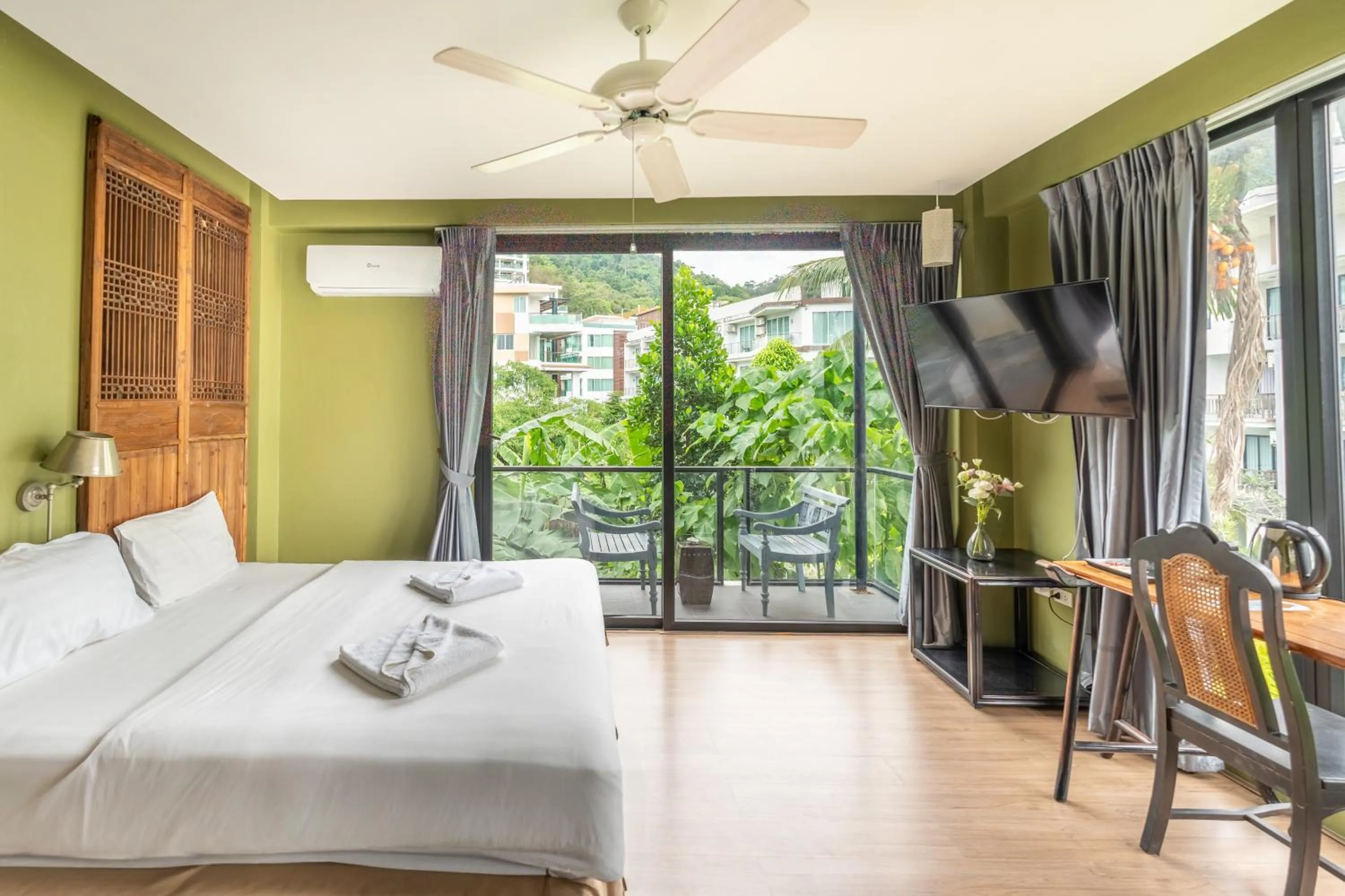 Bed in See Sea Villa Phuket SHA