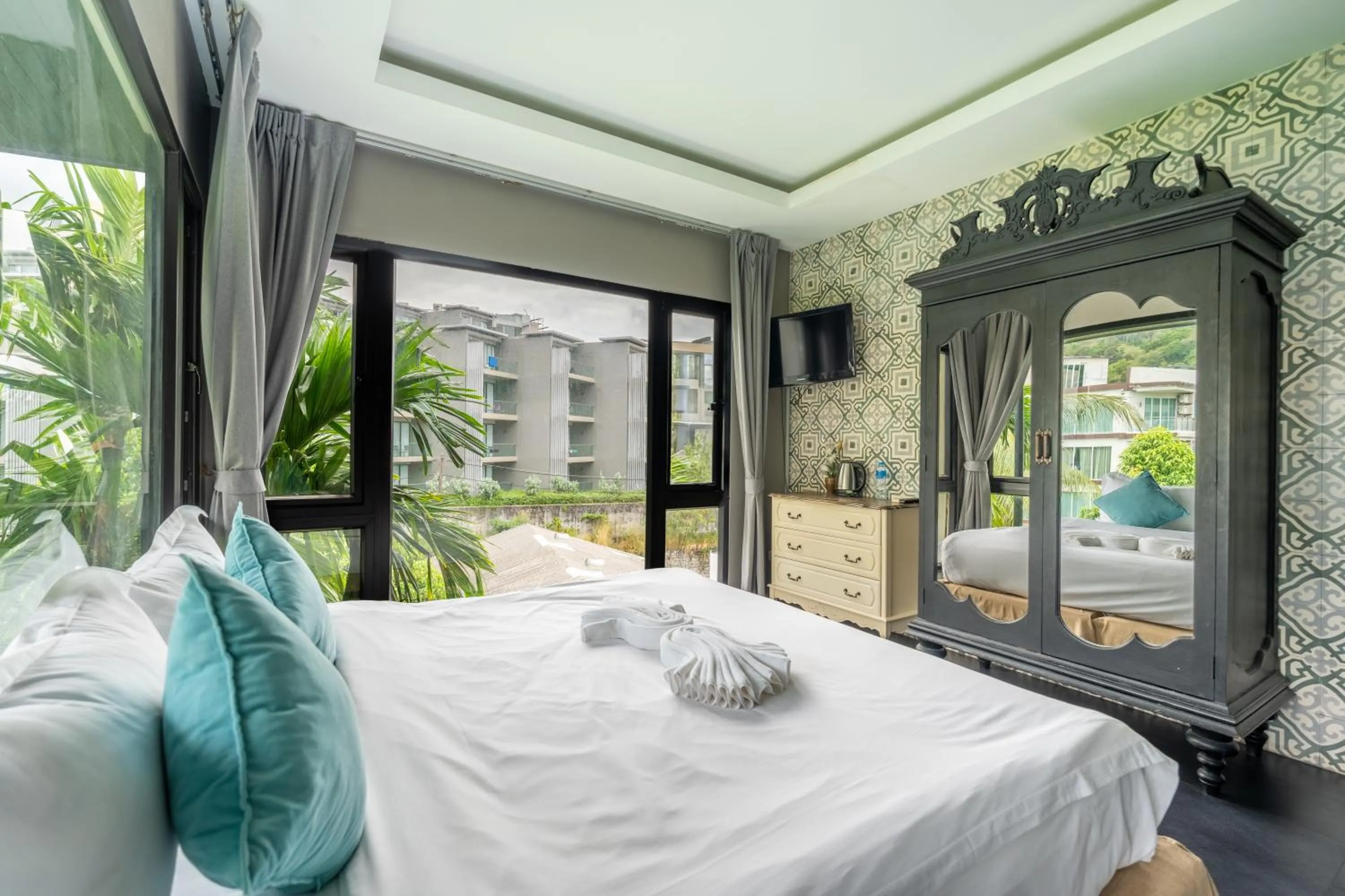 Bed in See Sea Villa Phuket SHA