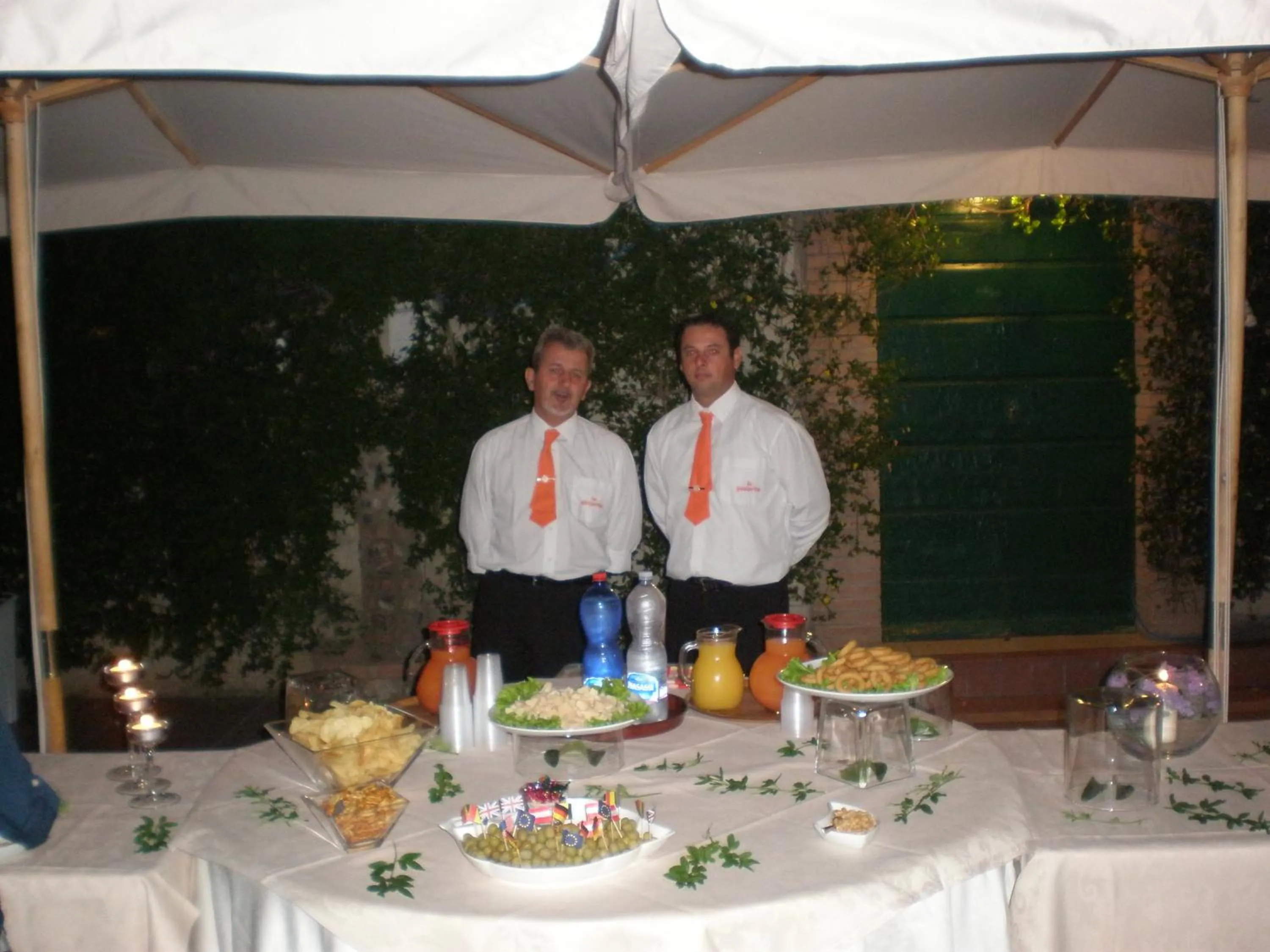 Decorative detail in Locanda La Gozzetta