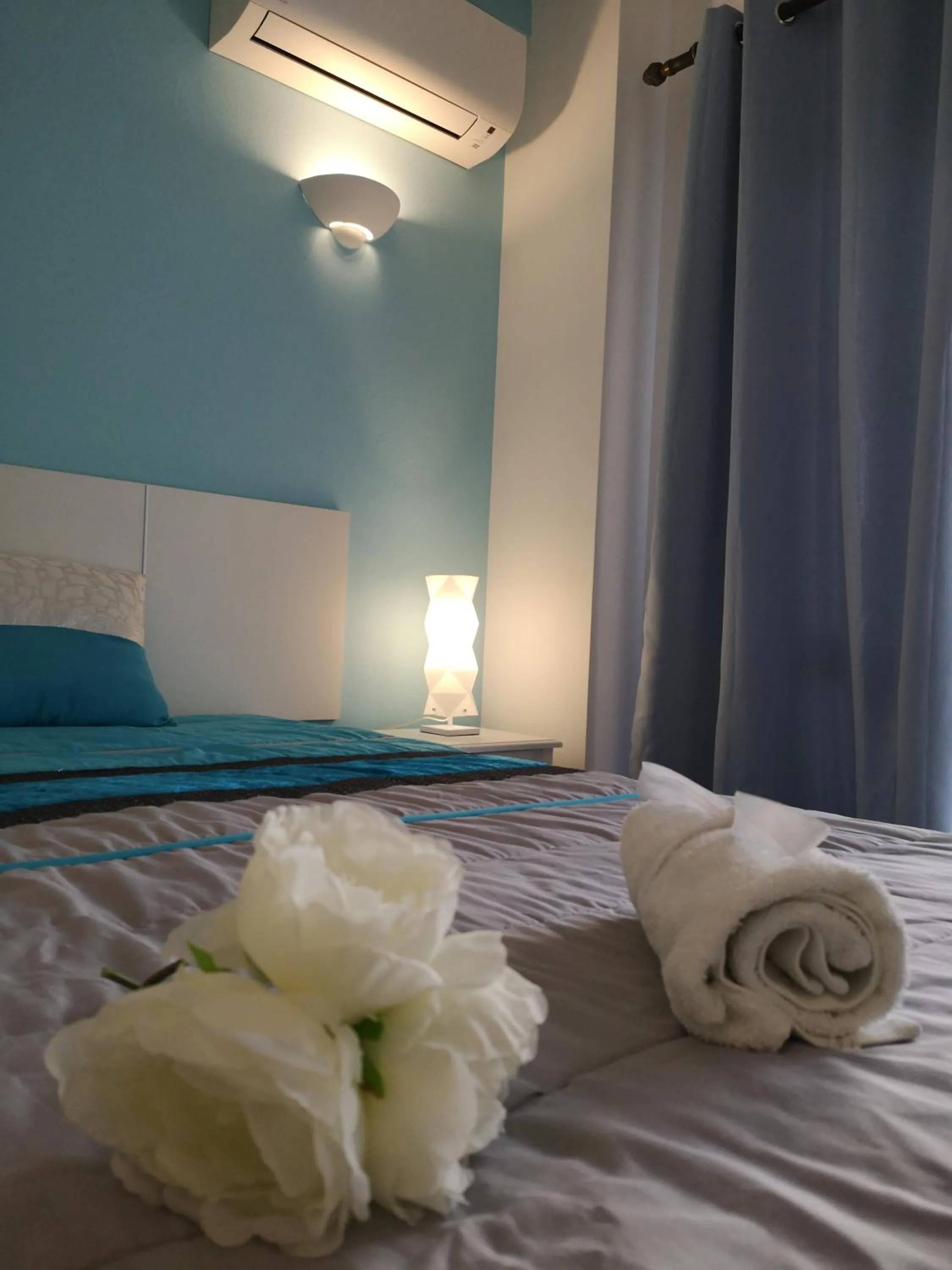 Bed in Sensations Guesthouse