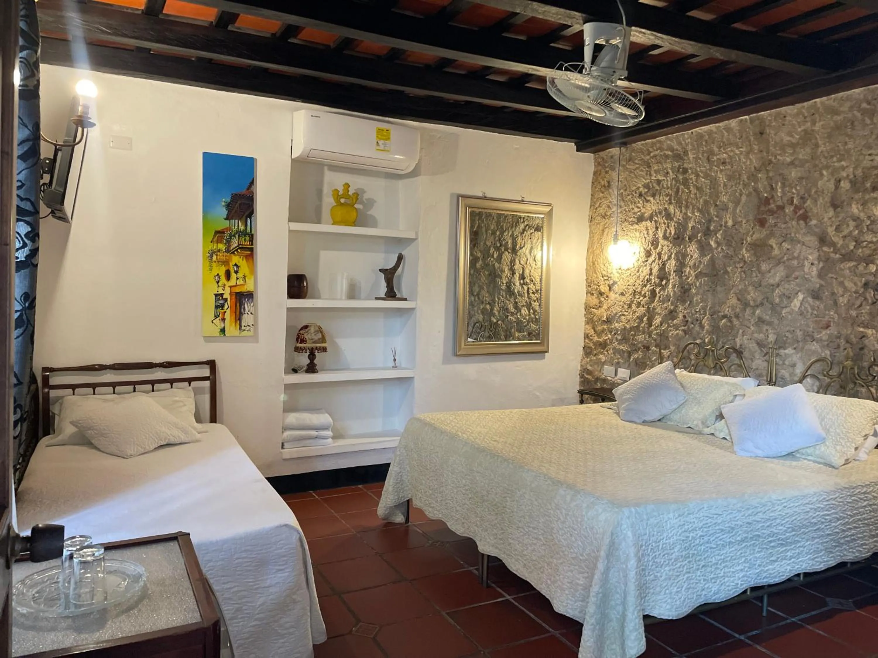 Triple Room in Hotel Casa de Las Palmas