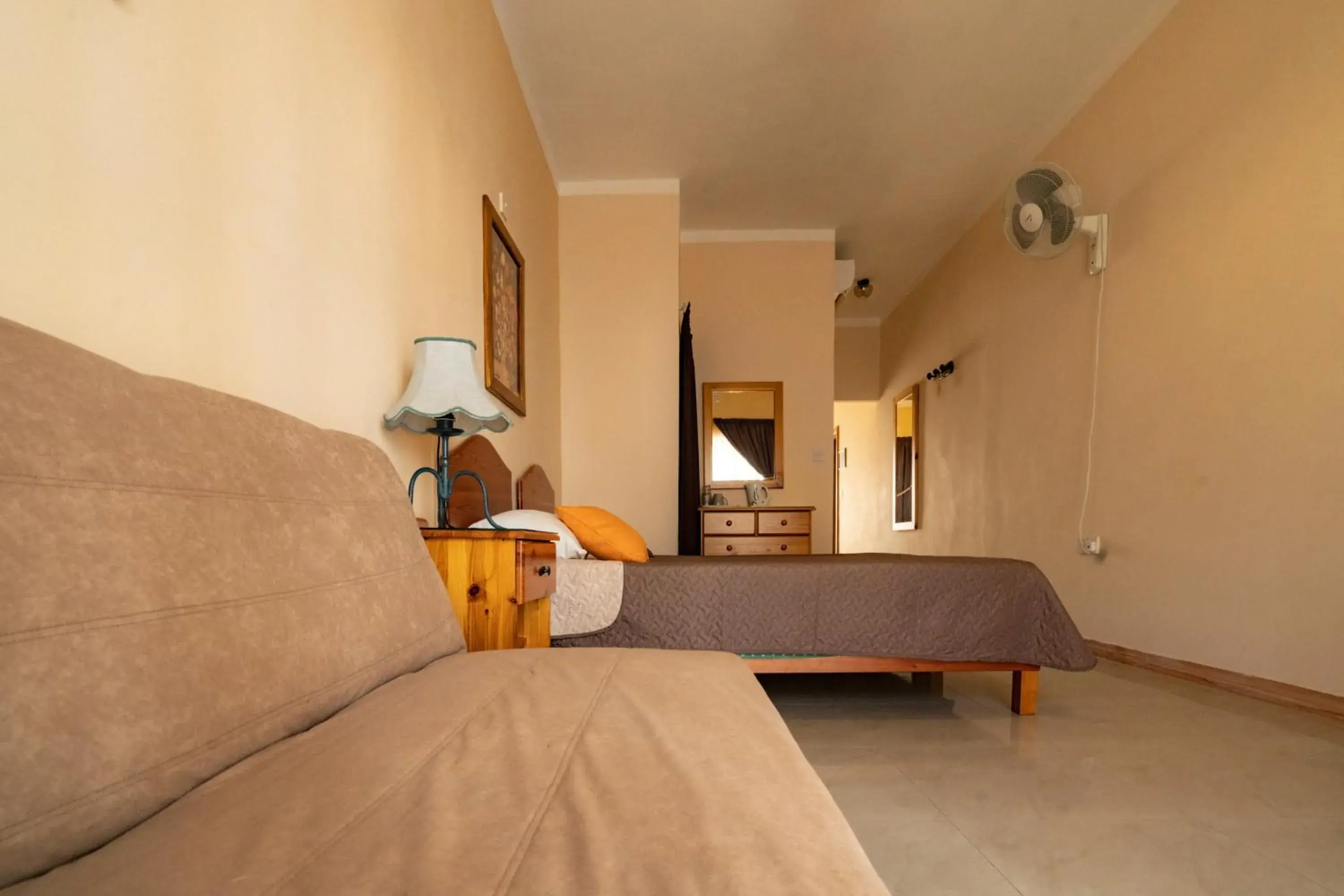 Bed in Lantern Guest House Bed in Lantern Guest House