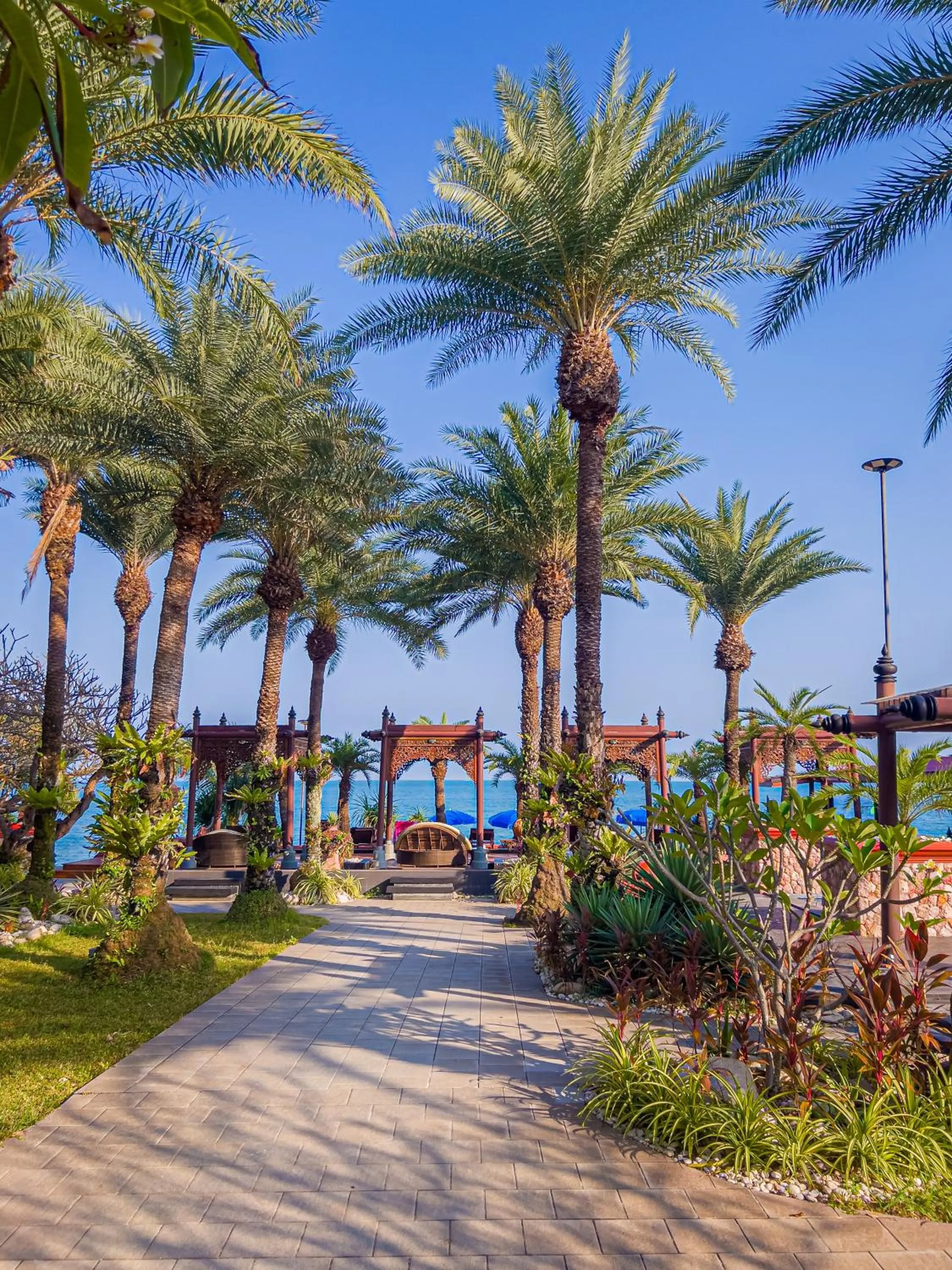 Garden view in Ammatara Pura Pool Villa