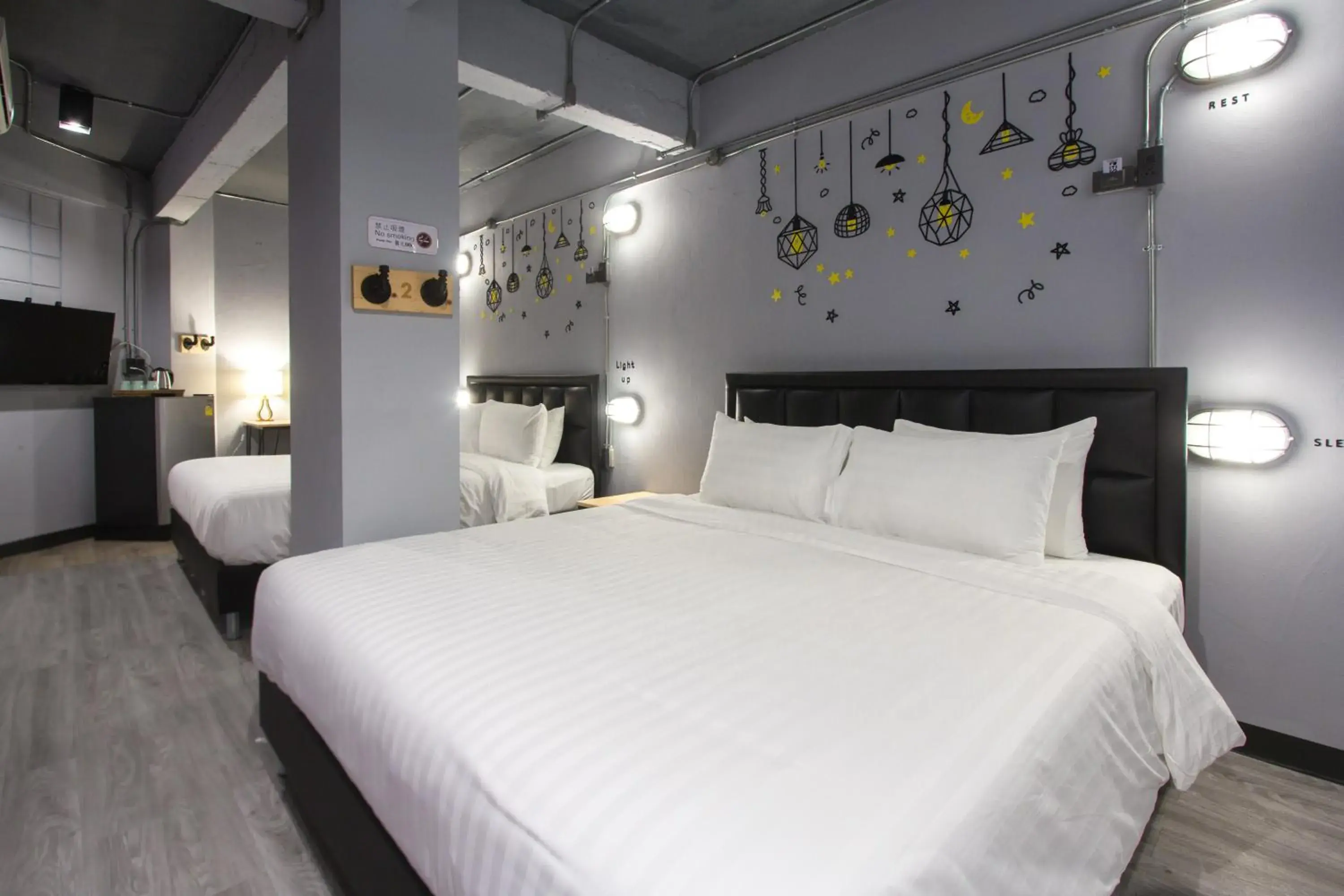 Deluxe Family Room without Window in Rest24 Residence Deluxe Family Room without Window in Rest24 Residence