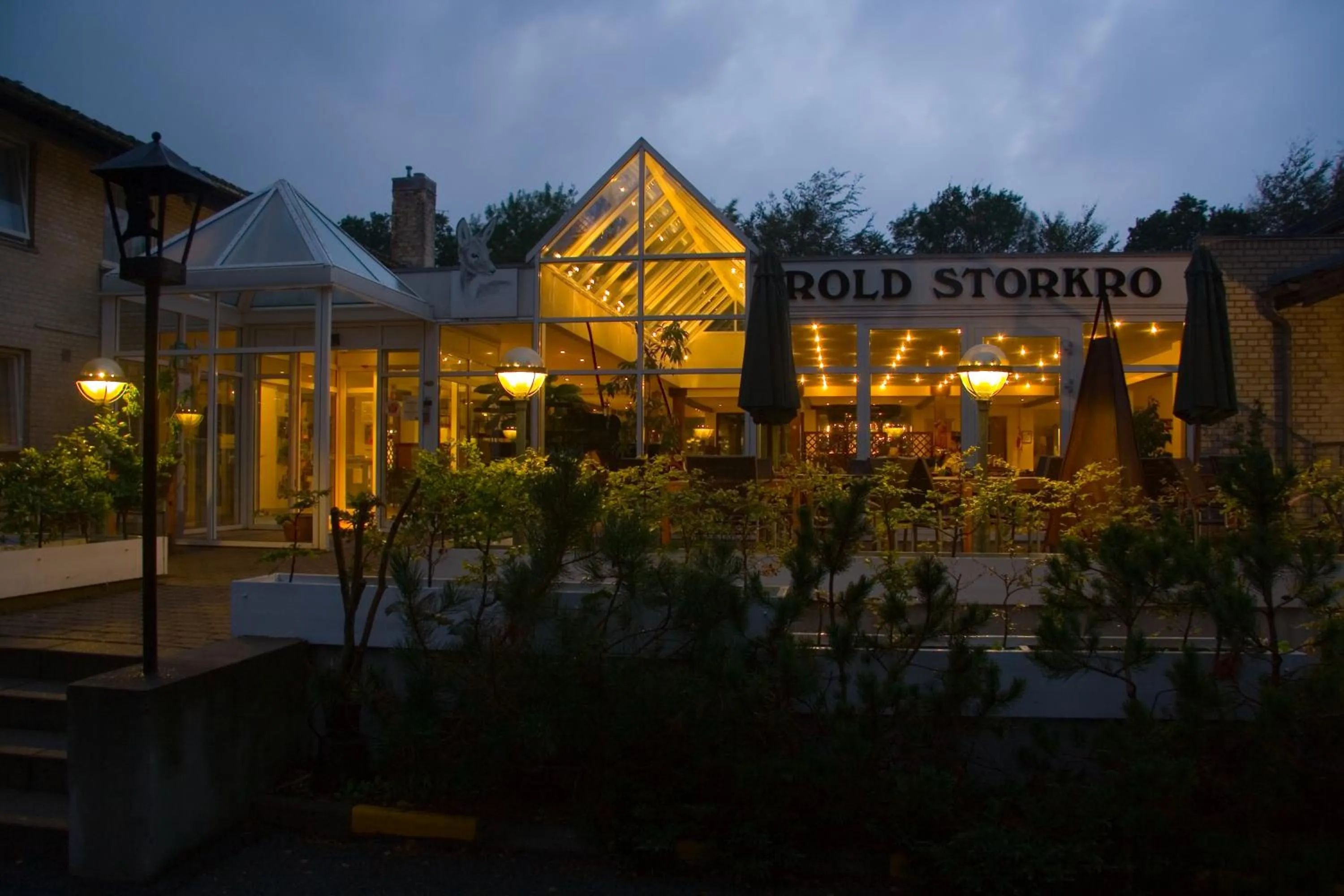 Facade/entrance in Rold StorKro