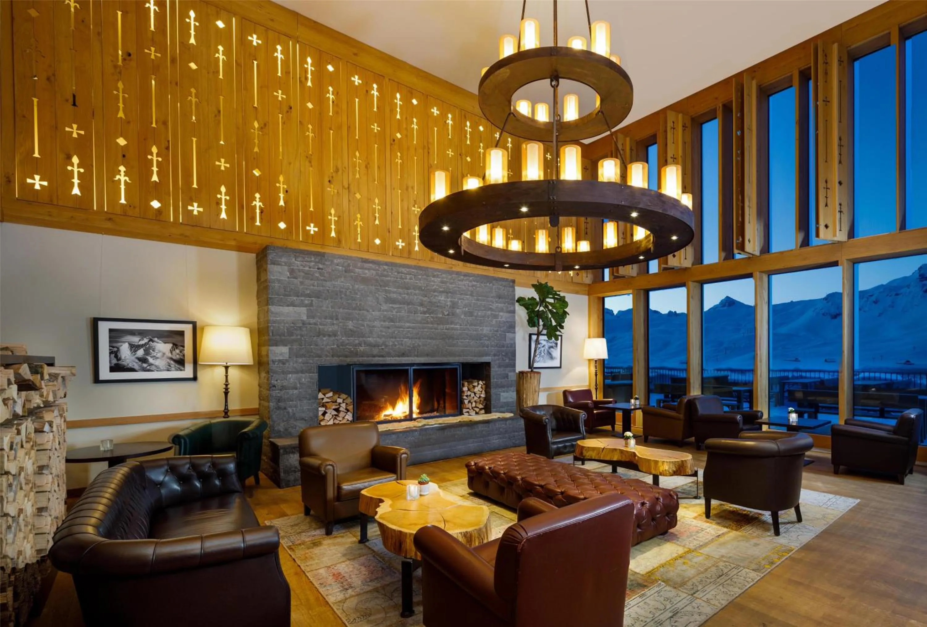 Lobby or reception in Frutt Mountain Resort