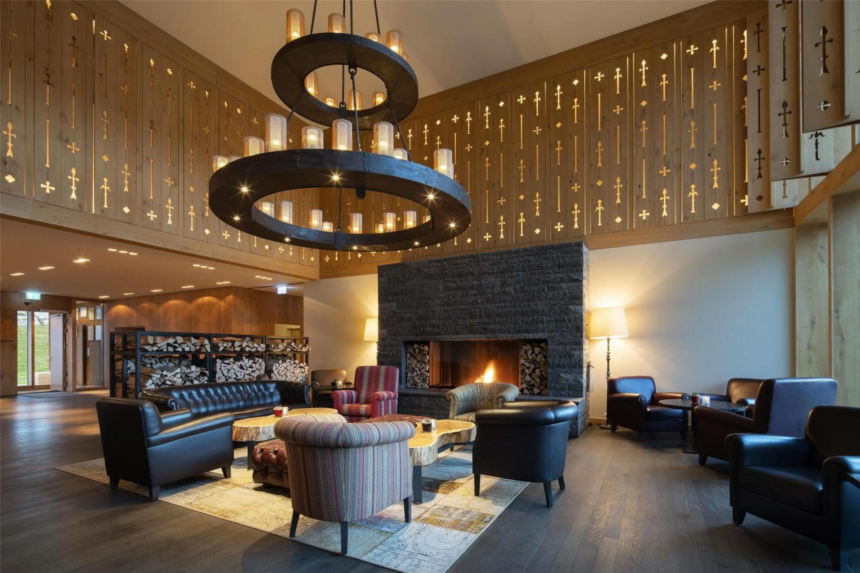 Lobby or reception in Frutt Mountain Resort