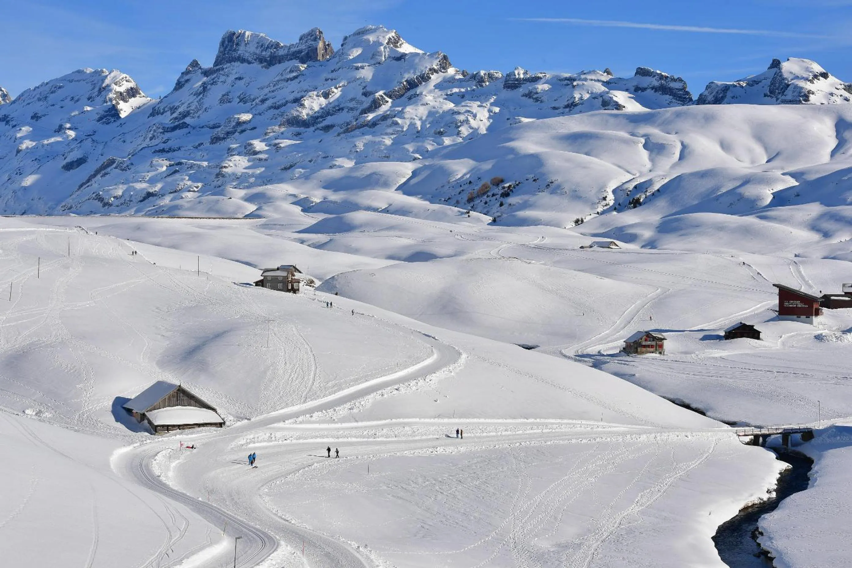 Natural landscape in Frutt Mountain Resort