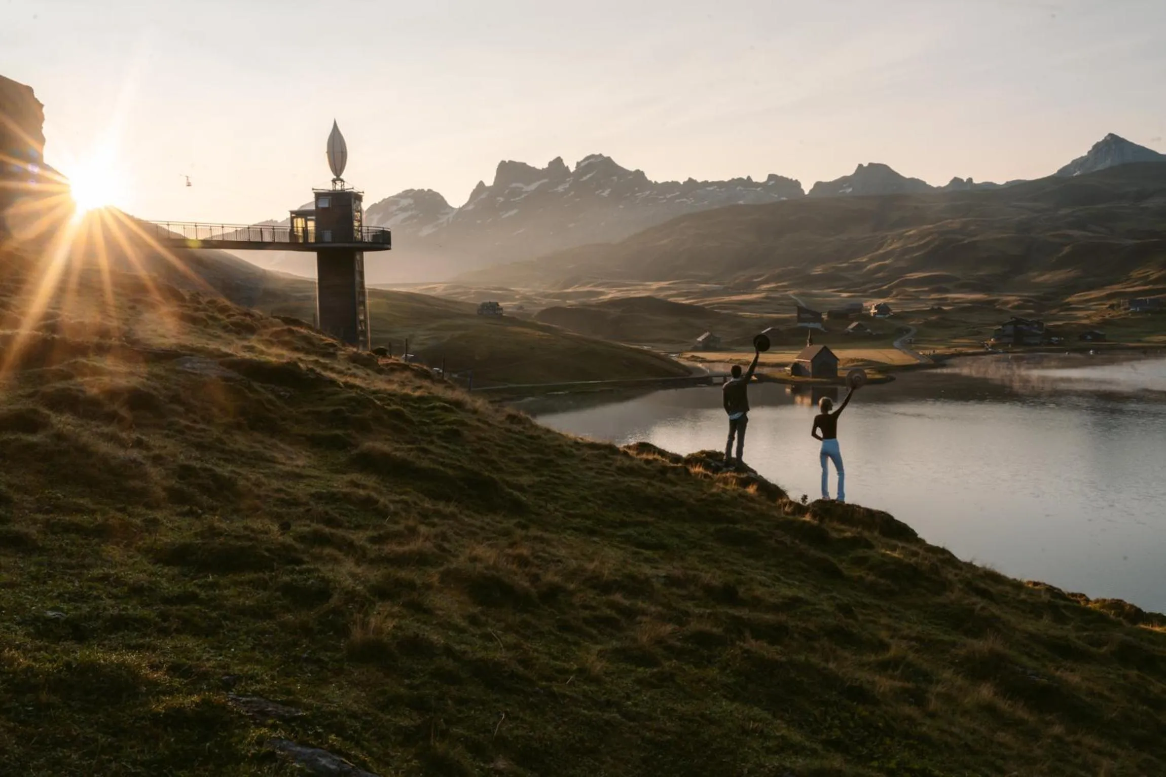 Natural landscape in Frutt Mountain Resort