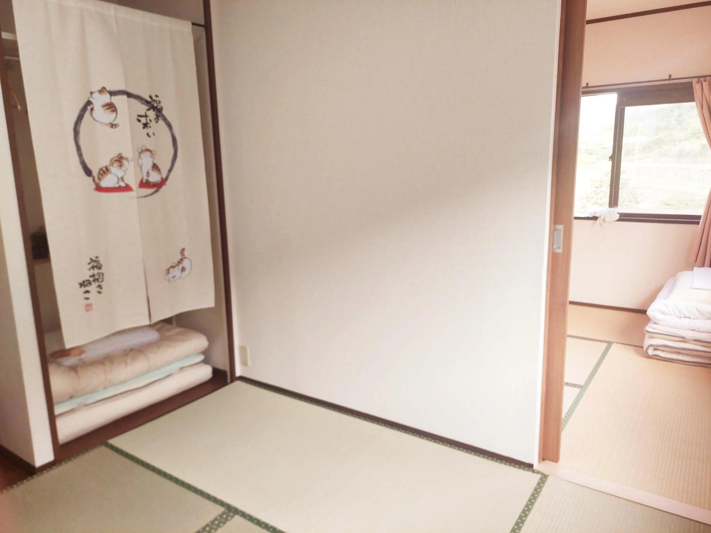 Bed in Yufuin Sunday