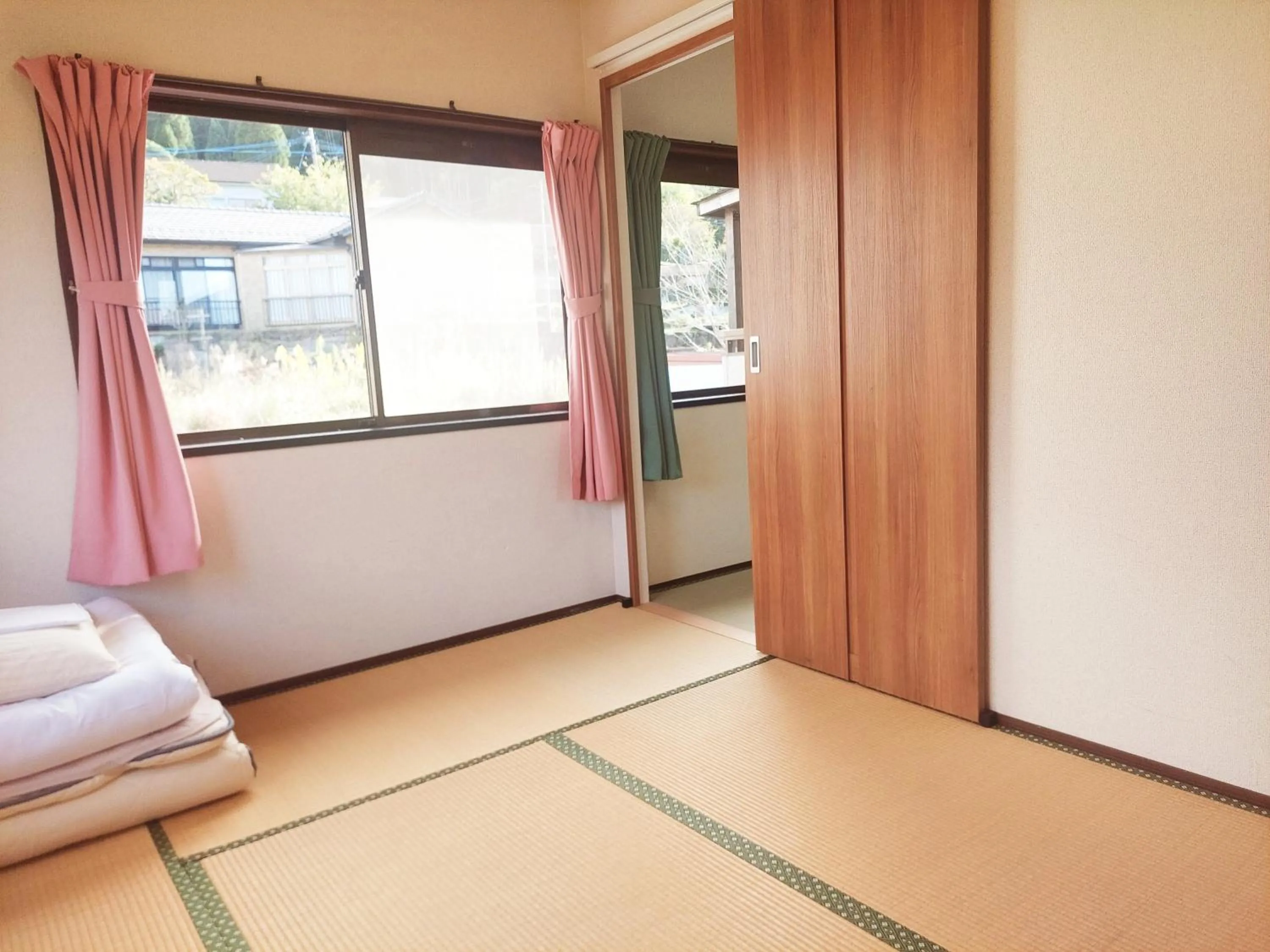 Bed in Yufuin Sunday