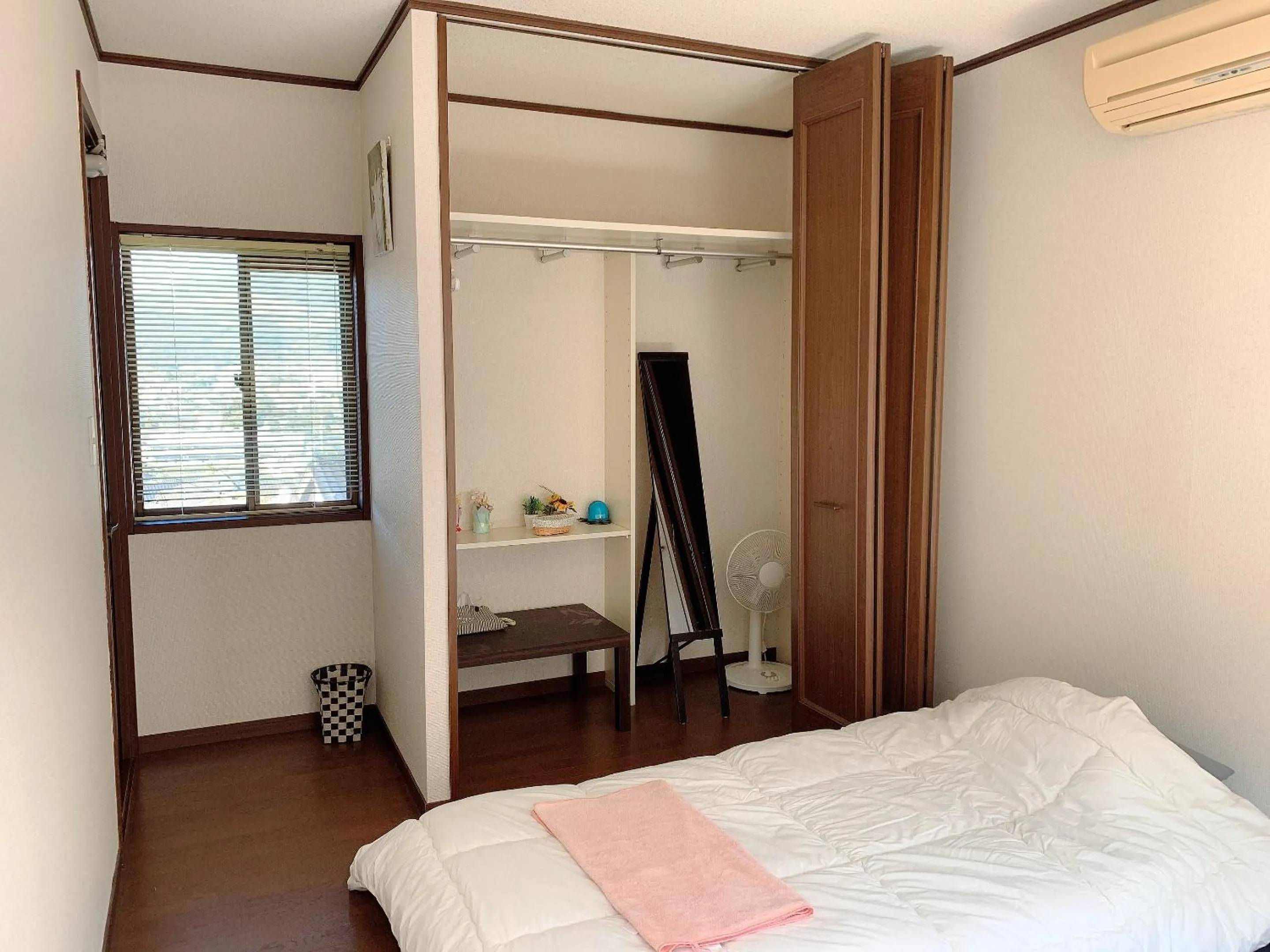 Bed in Yufuin Sunday