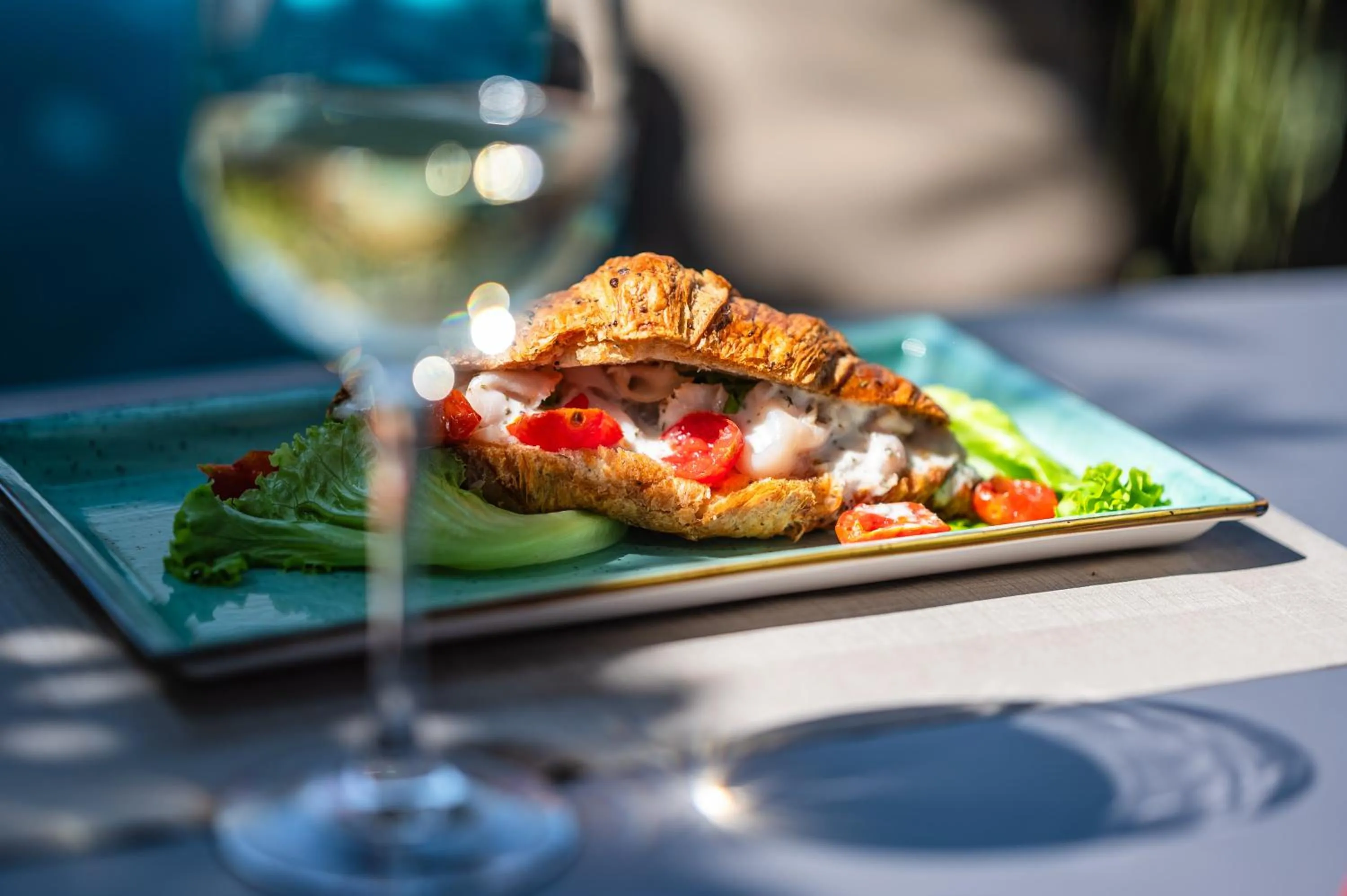 Food close-up in Hotel Delle Rose