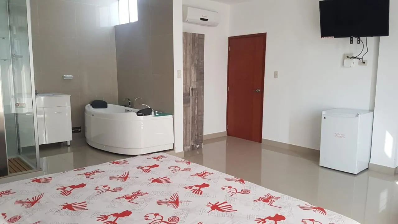 Bed in Los Cuchimilcos Chancay