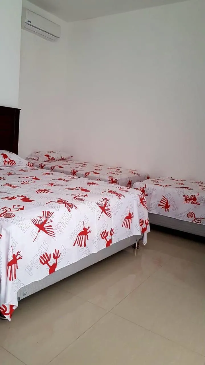 Bed in Los Cuchimilcos Chancay
