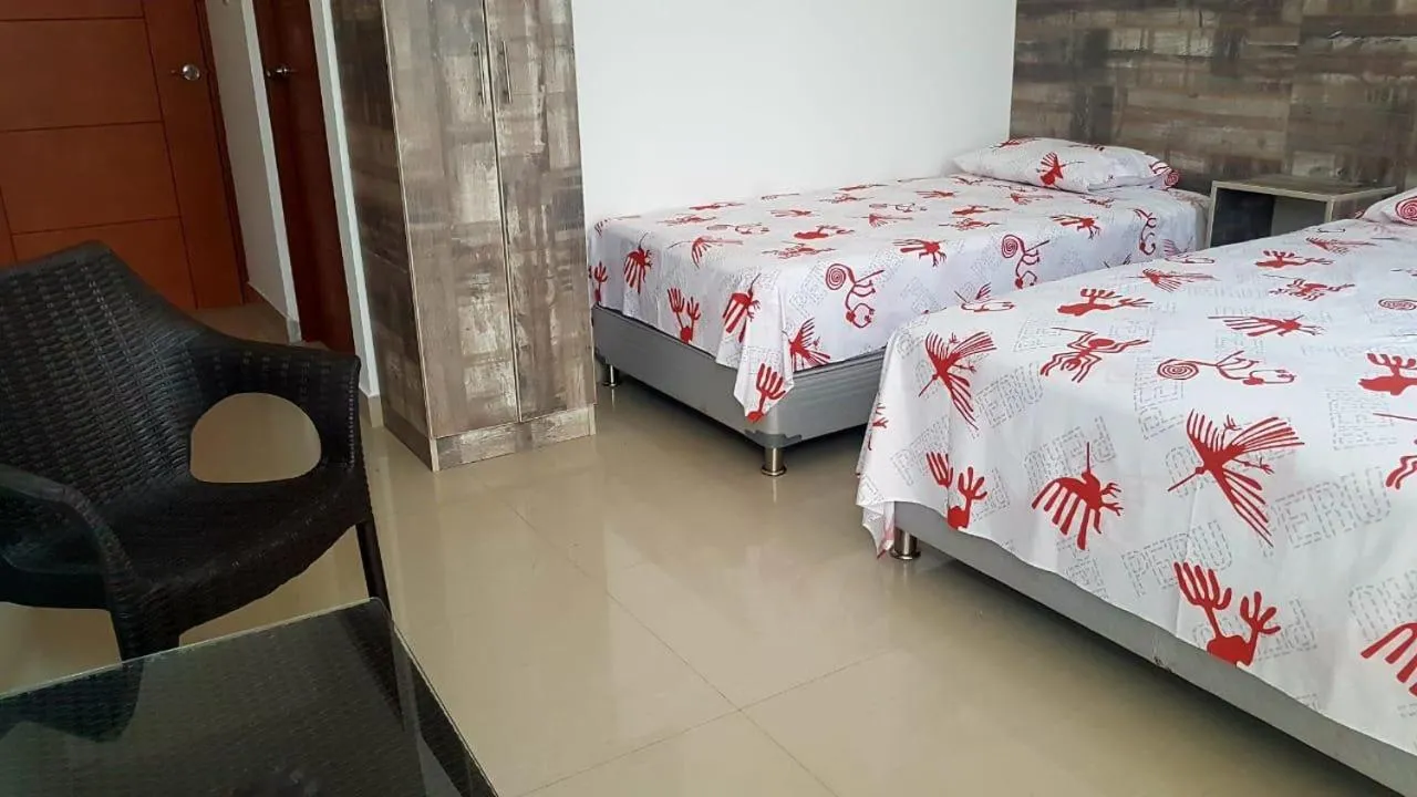 Bed in Los Cuchimilcos Chancay