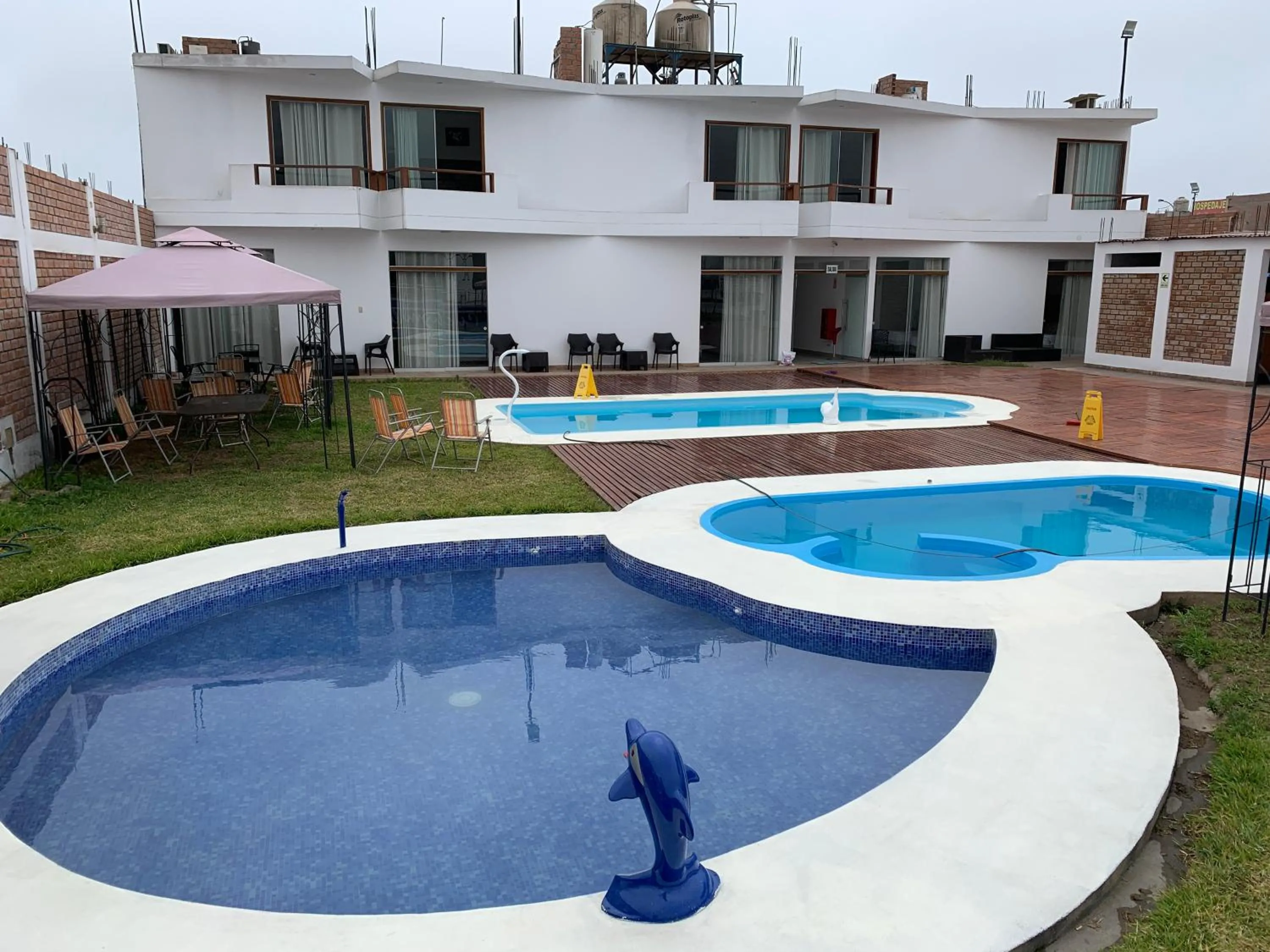 Swimming pool in Los Cuchimilcos Chancay