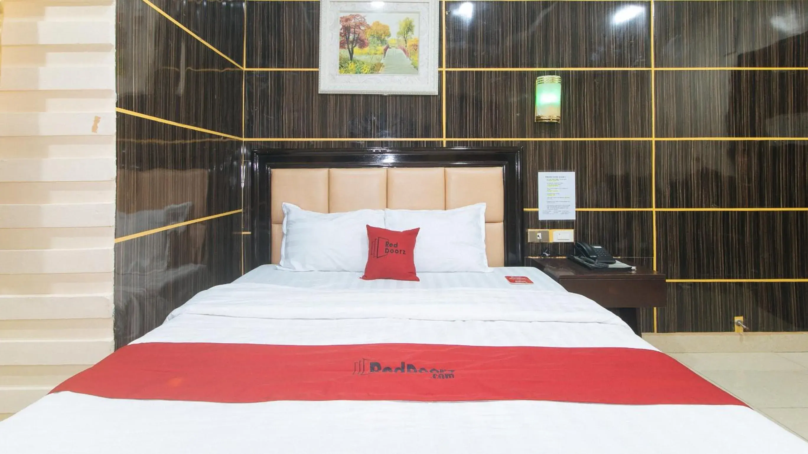 Bed in RedDoorz at Winter Hotel Araneta Bed in RedDoorz at Winter Hotel Araneta