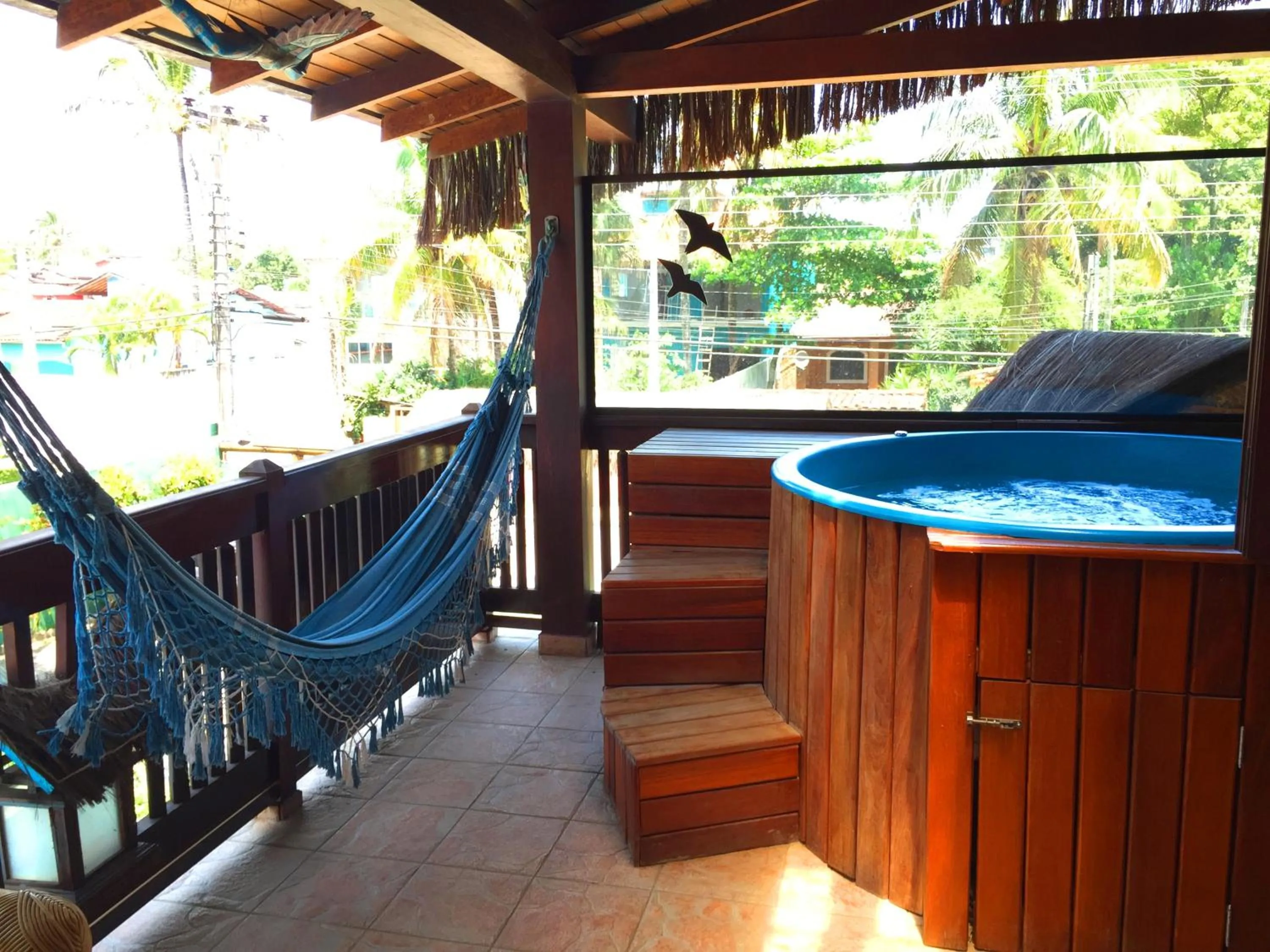 Open Air Bath in Pousada Pura Vida Maresias