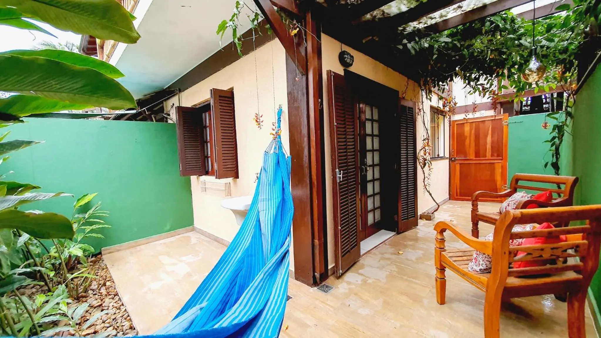 Balcony/Terrace in Pousada Pura Vida Maresias